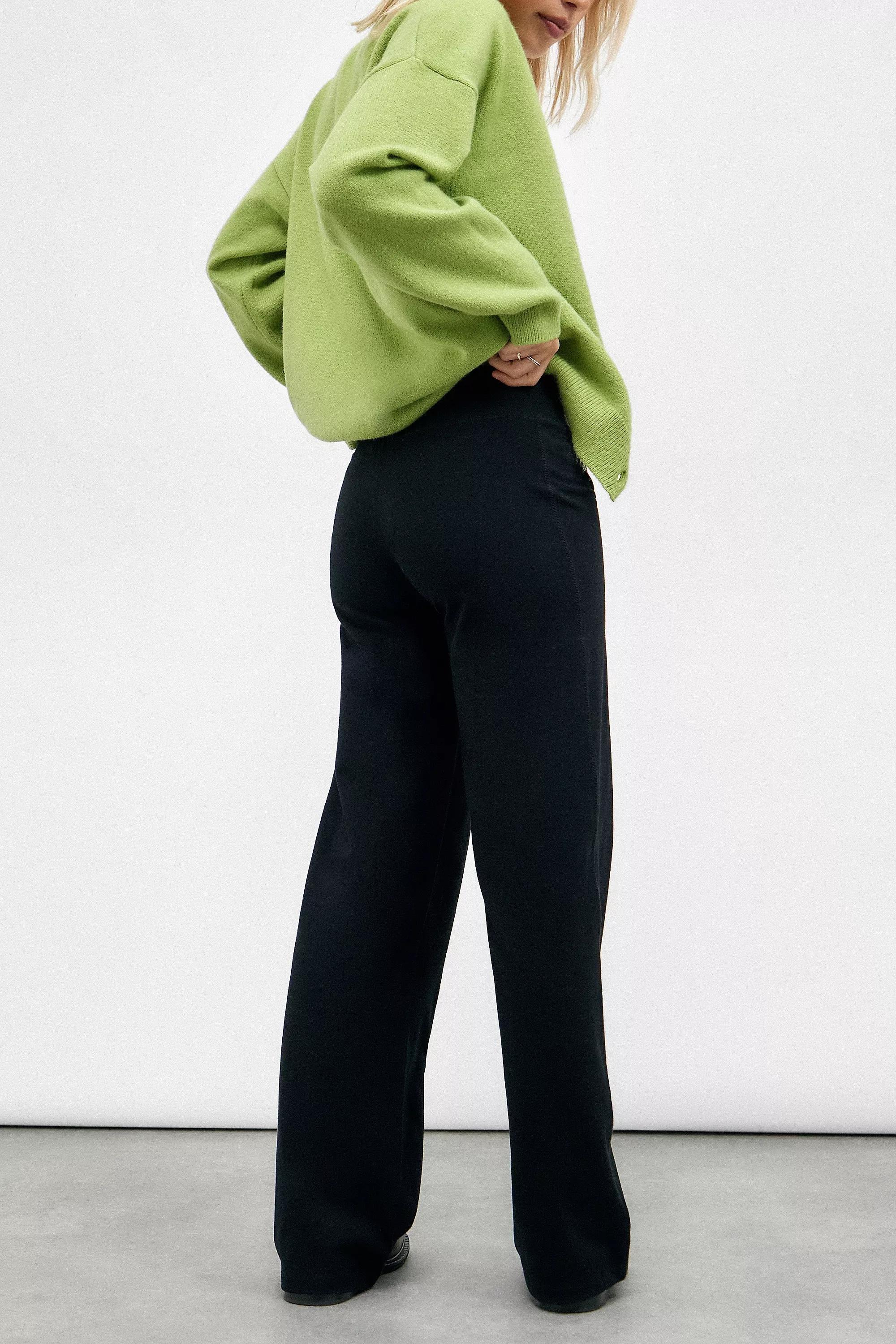 Black Iets Frans... Kali Stripe Straight-Leg Joggers, , large image number 4