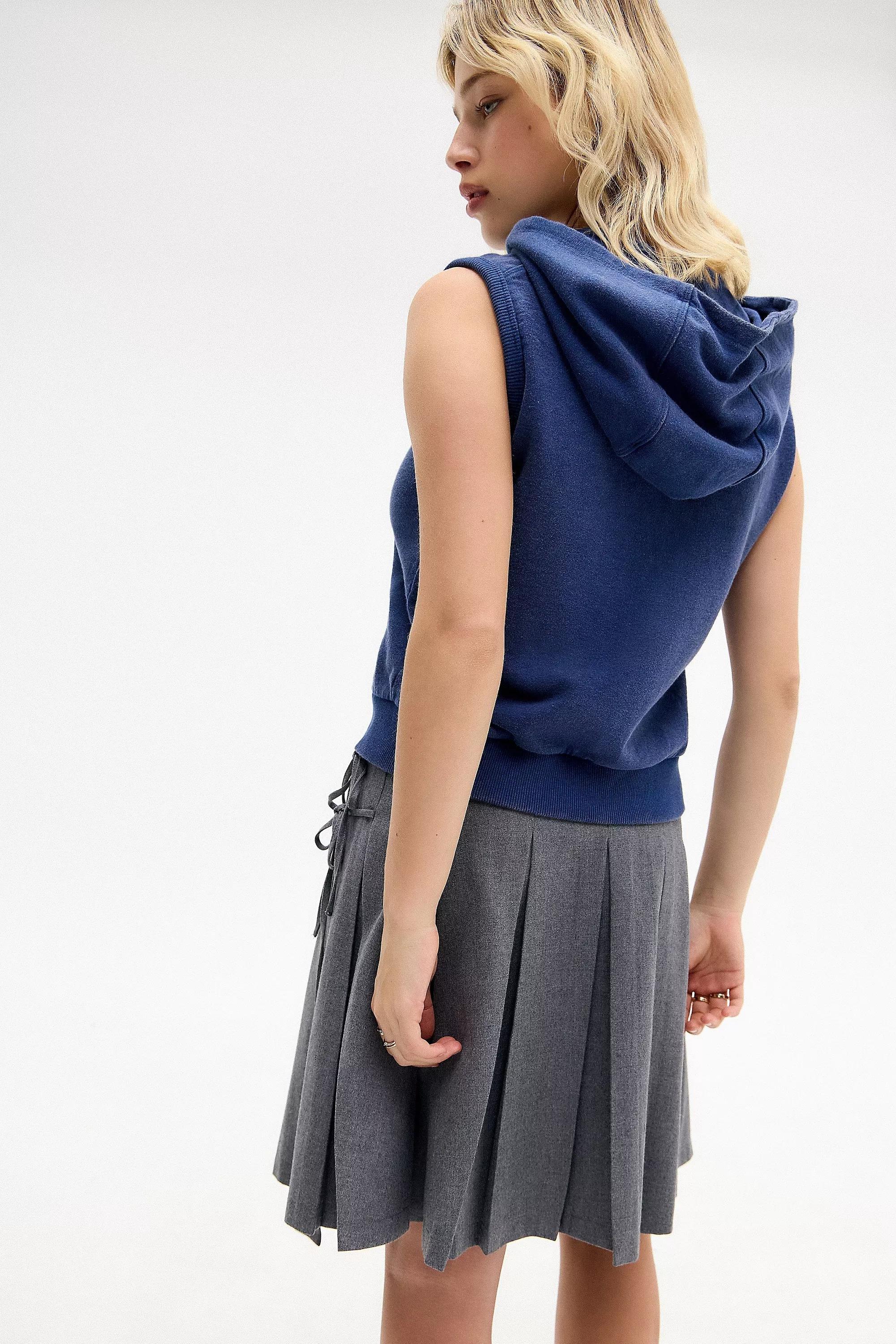 Navy Iets Frans... Sleeveless Hoodie, , large image number 5