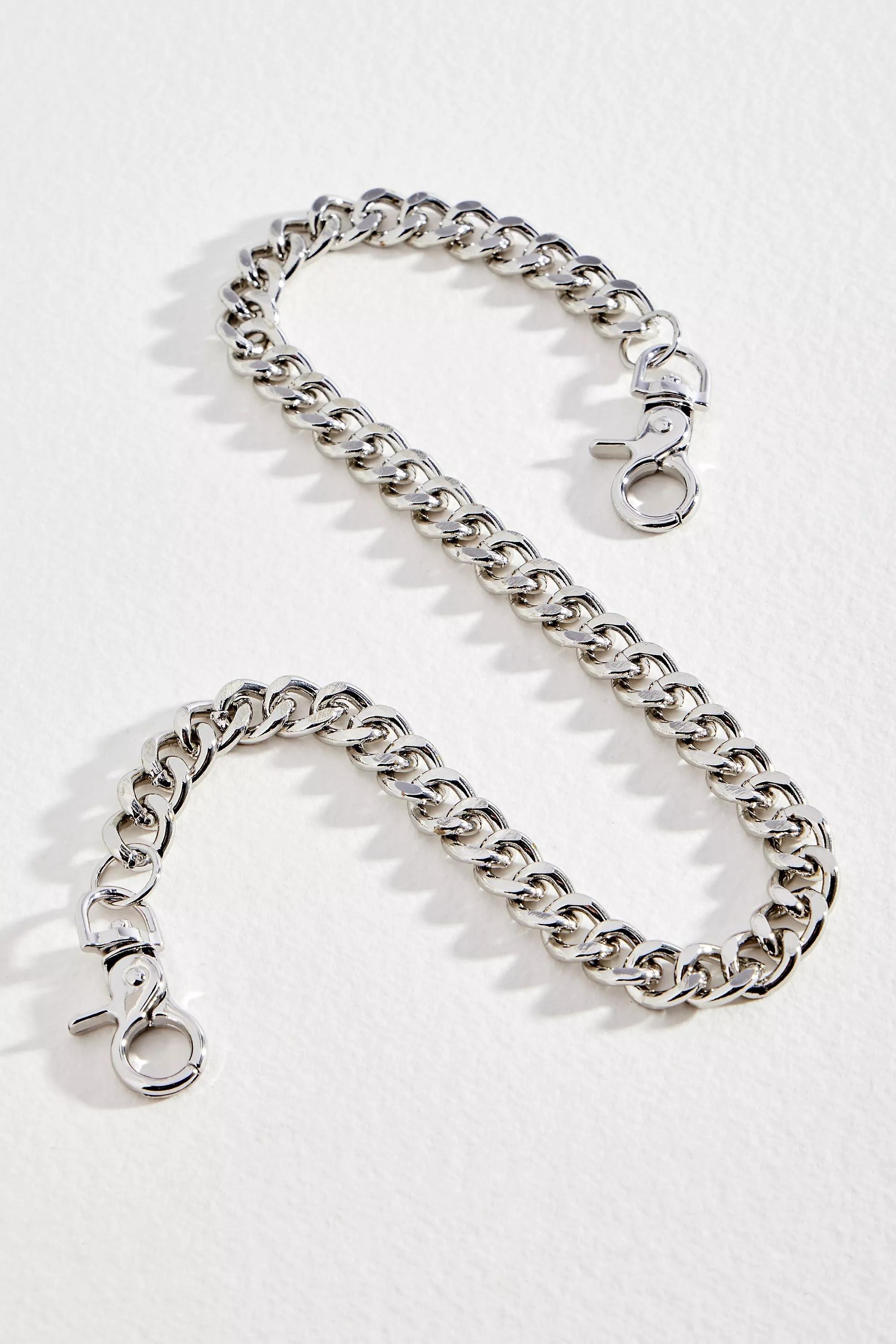 Silver Silence + Noise Wallet Chain, SLVR, large image number 0