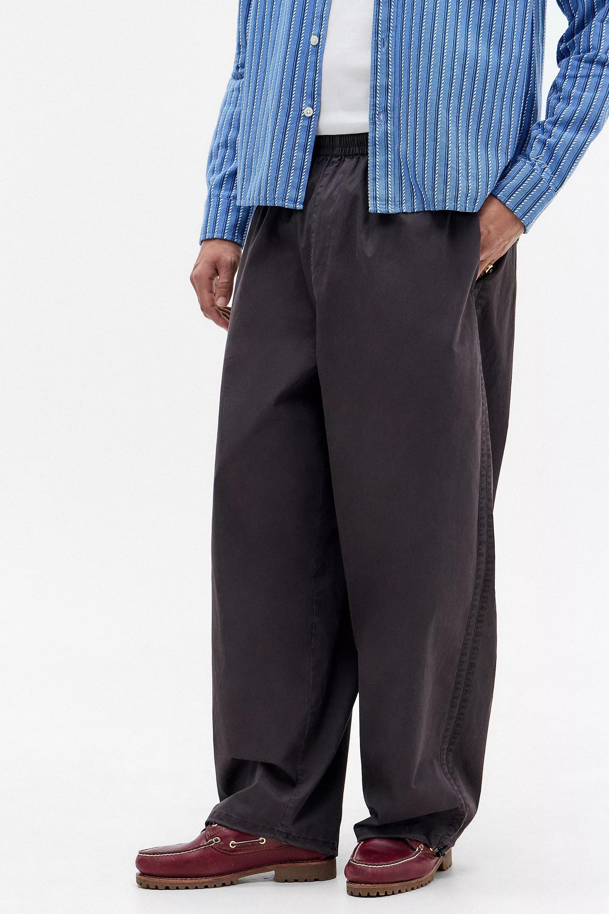 Black Iets Frans... Microfiber Harri Pants, , large image number 0