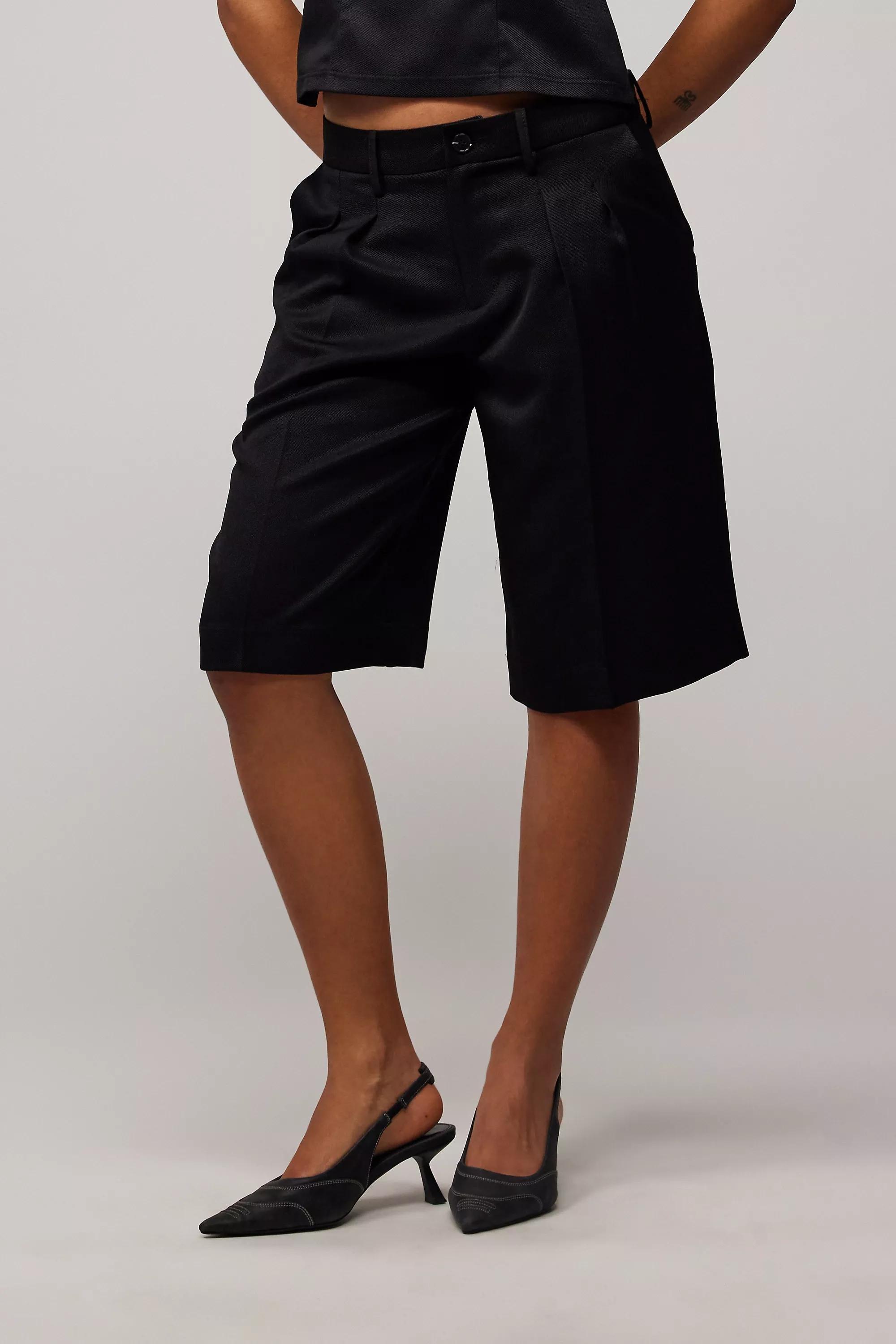 Black Uo Low Rise Shorts, , large image number 0