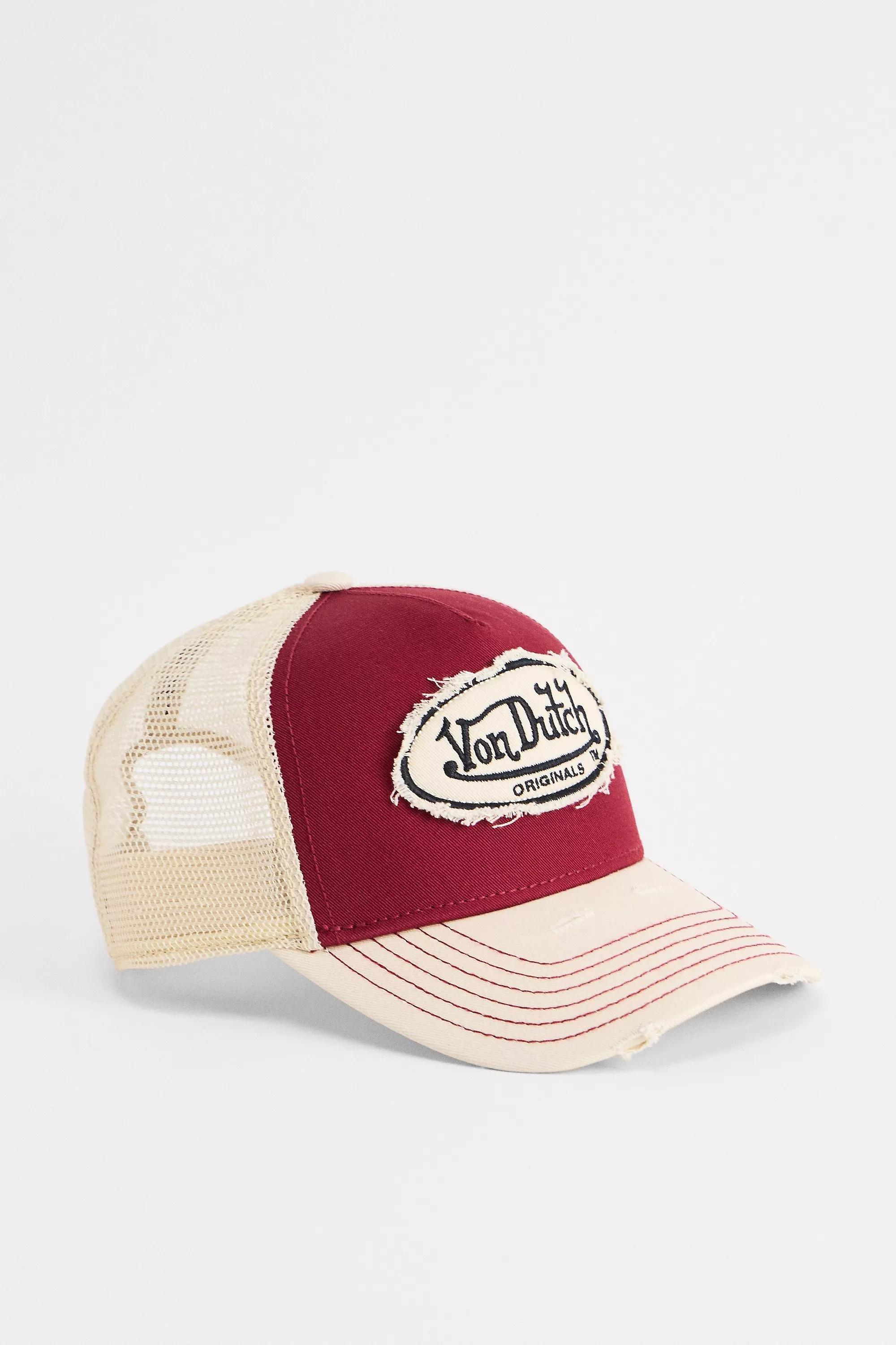 Red Von Dutch Uo Exclusive Red Trucker Cap, RED, large image number 0
