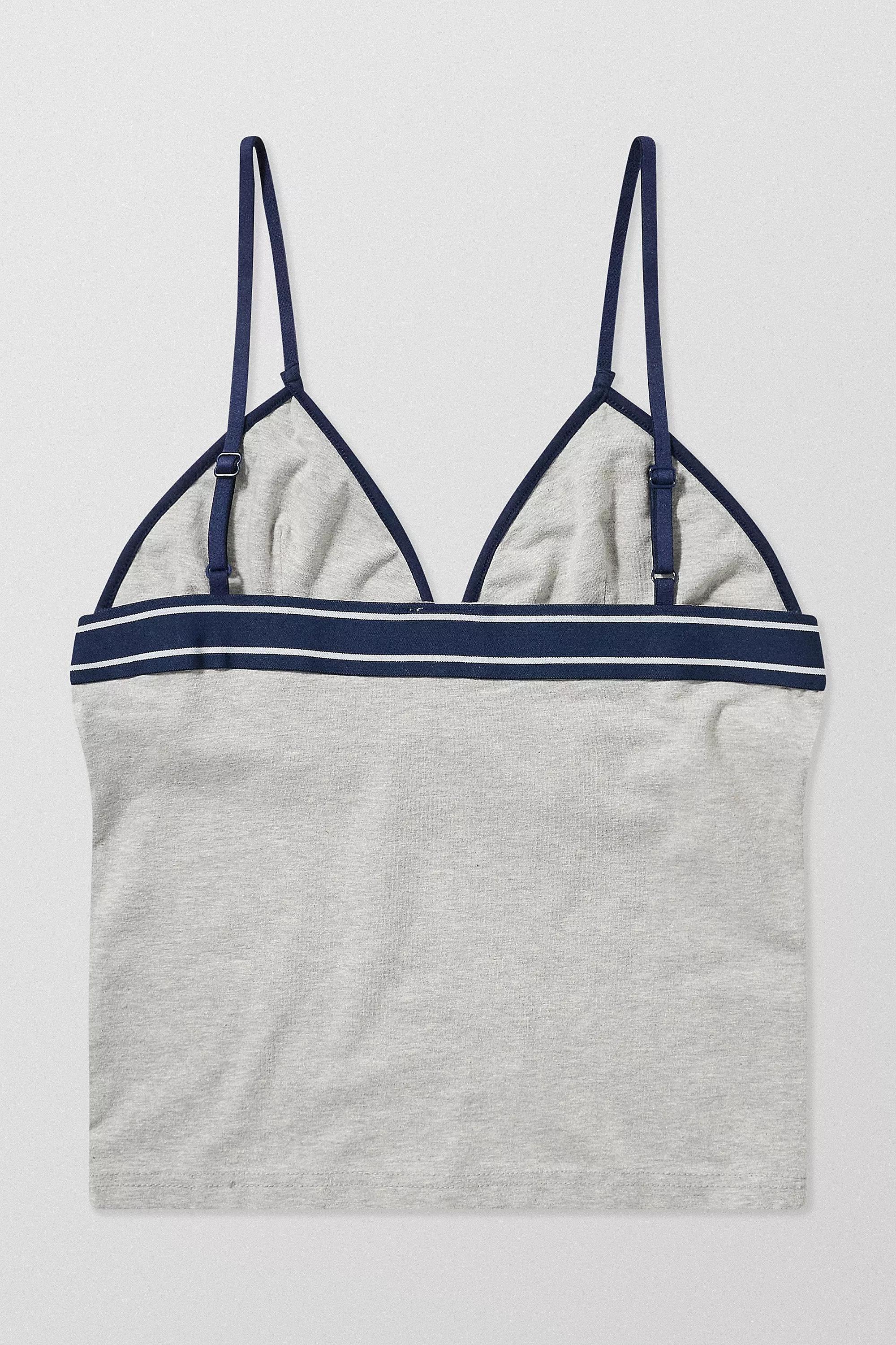 Grey Iets Frans... Logo Elastic Cami, , large image number 5