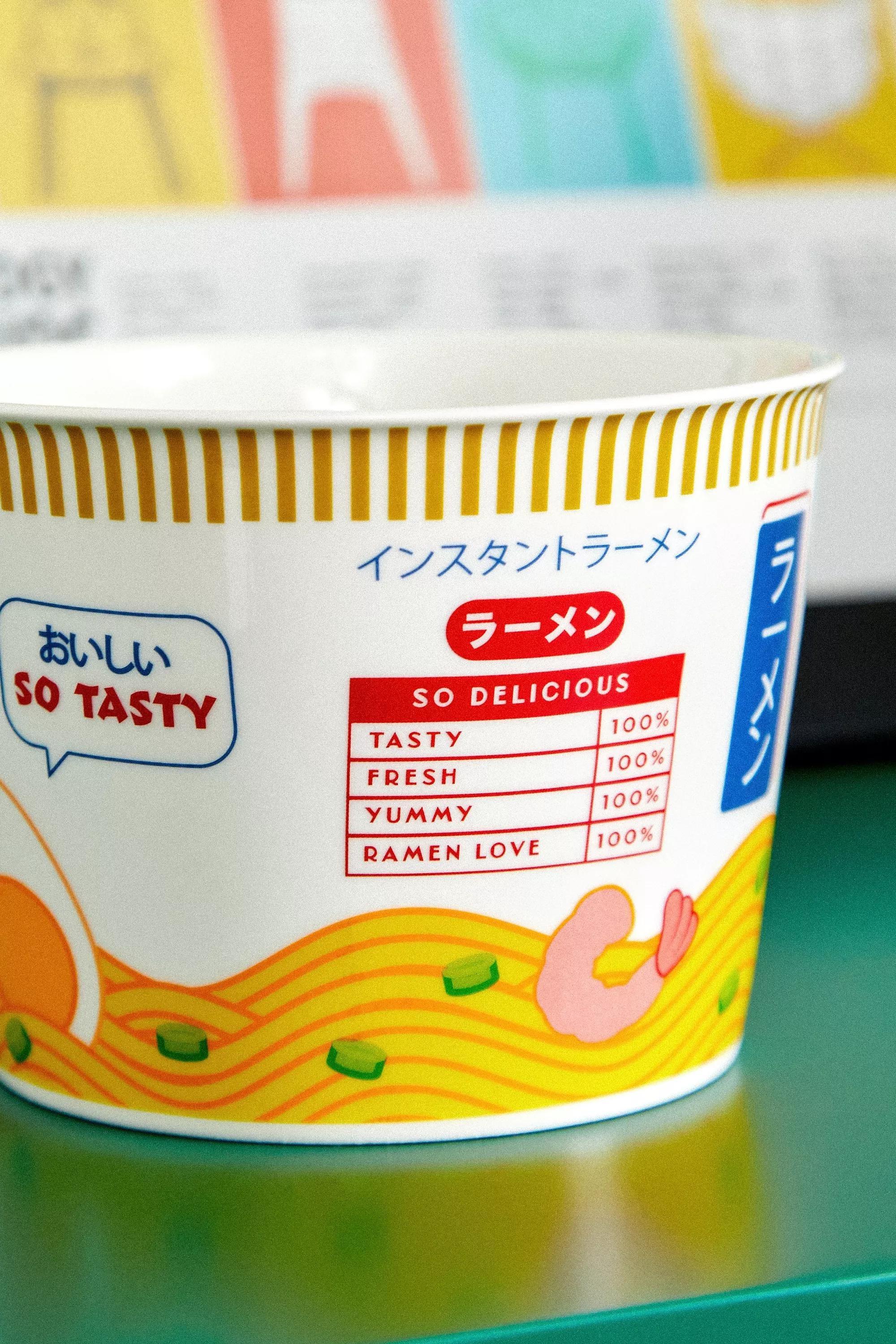 Multicolour Giant Instant Ramen Mug, ASSORT, large image number 1