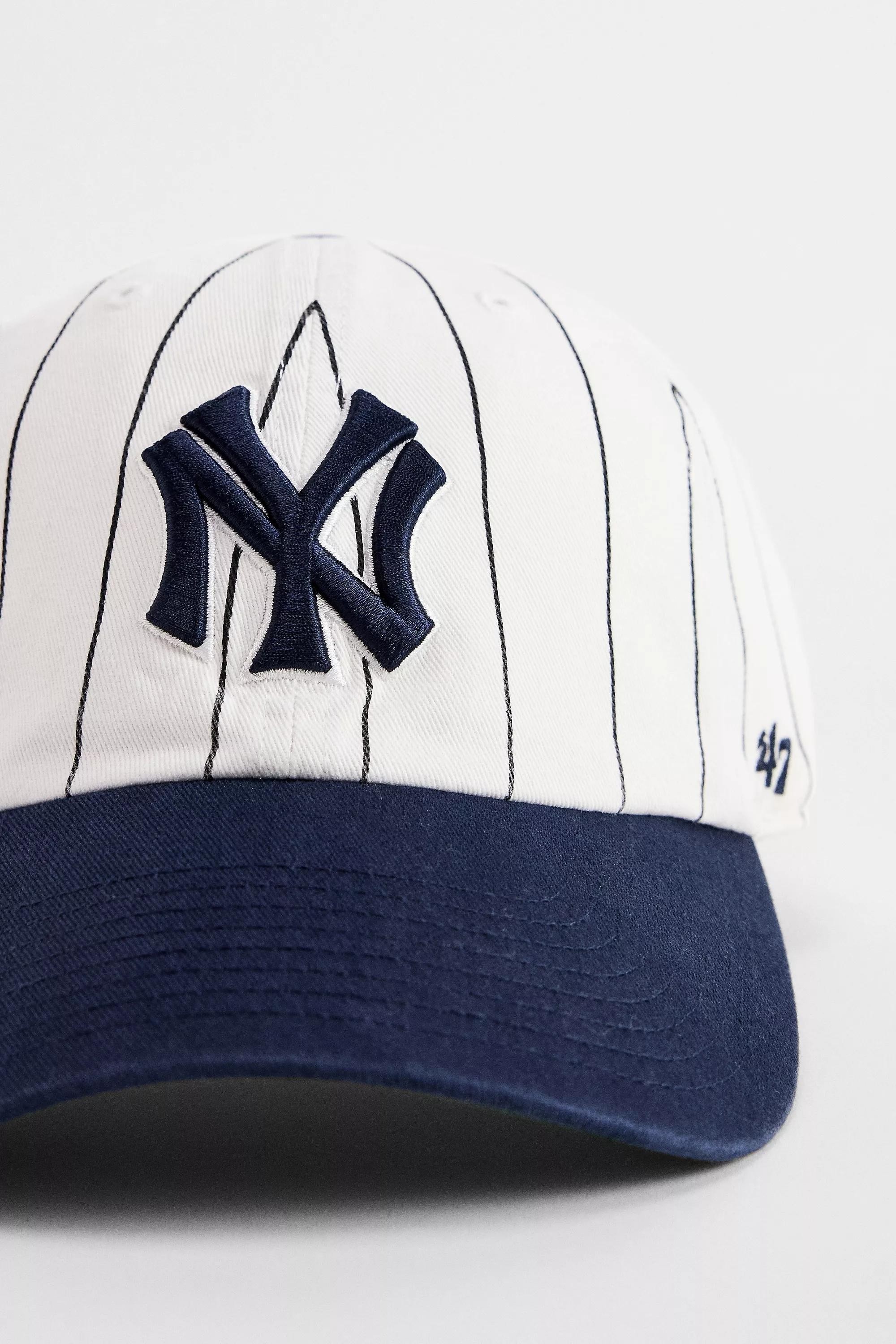 White 47 Brand Uo Exclusive Ny Yankees Stripe Cap, WHT, large image number 2