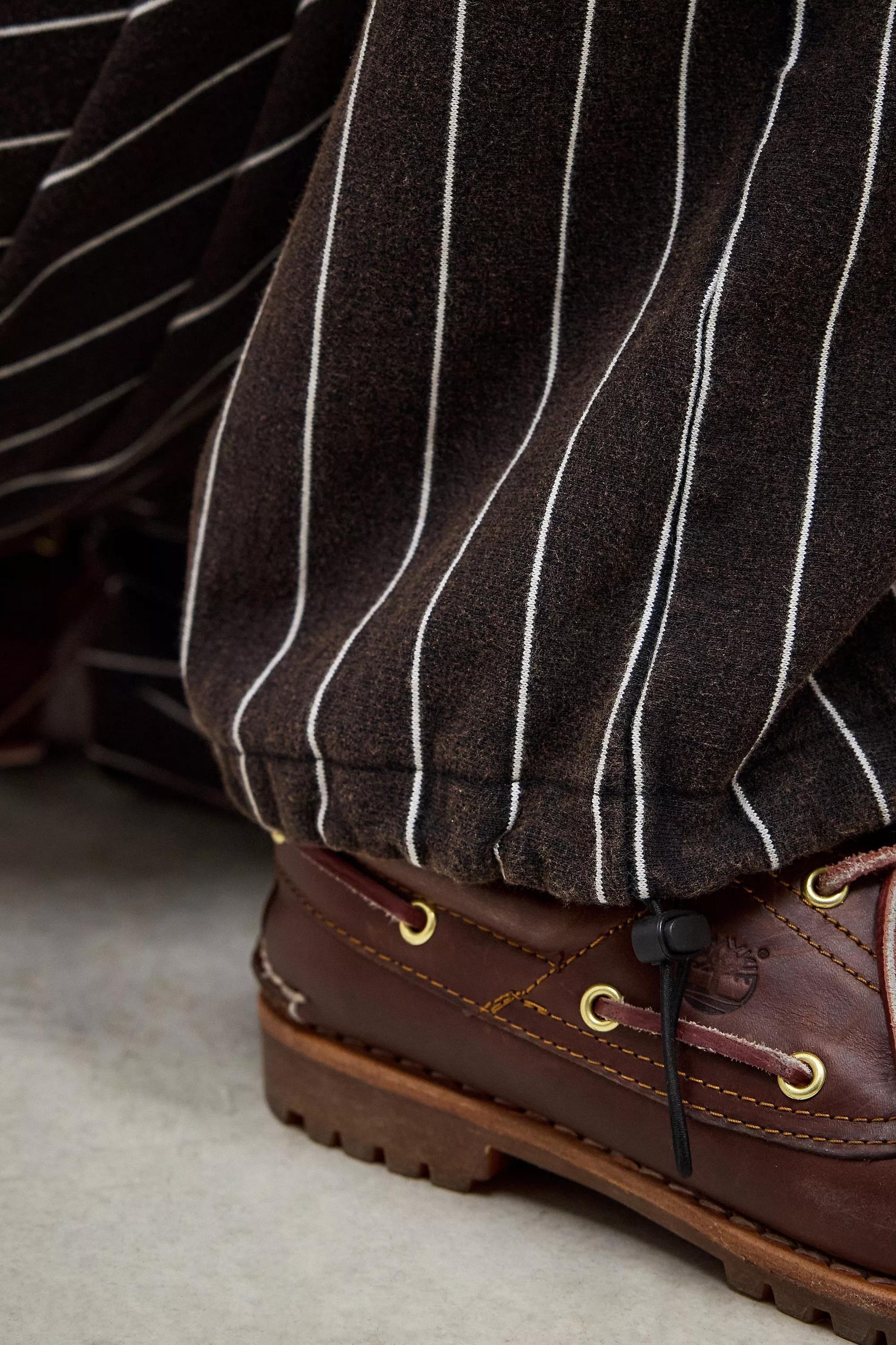 Black Iets Frans... Harri Pinstripe Joggers, , large image number 4