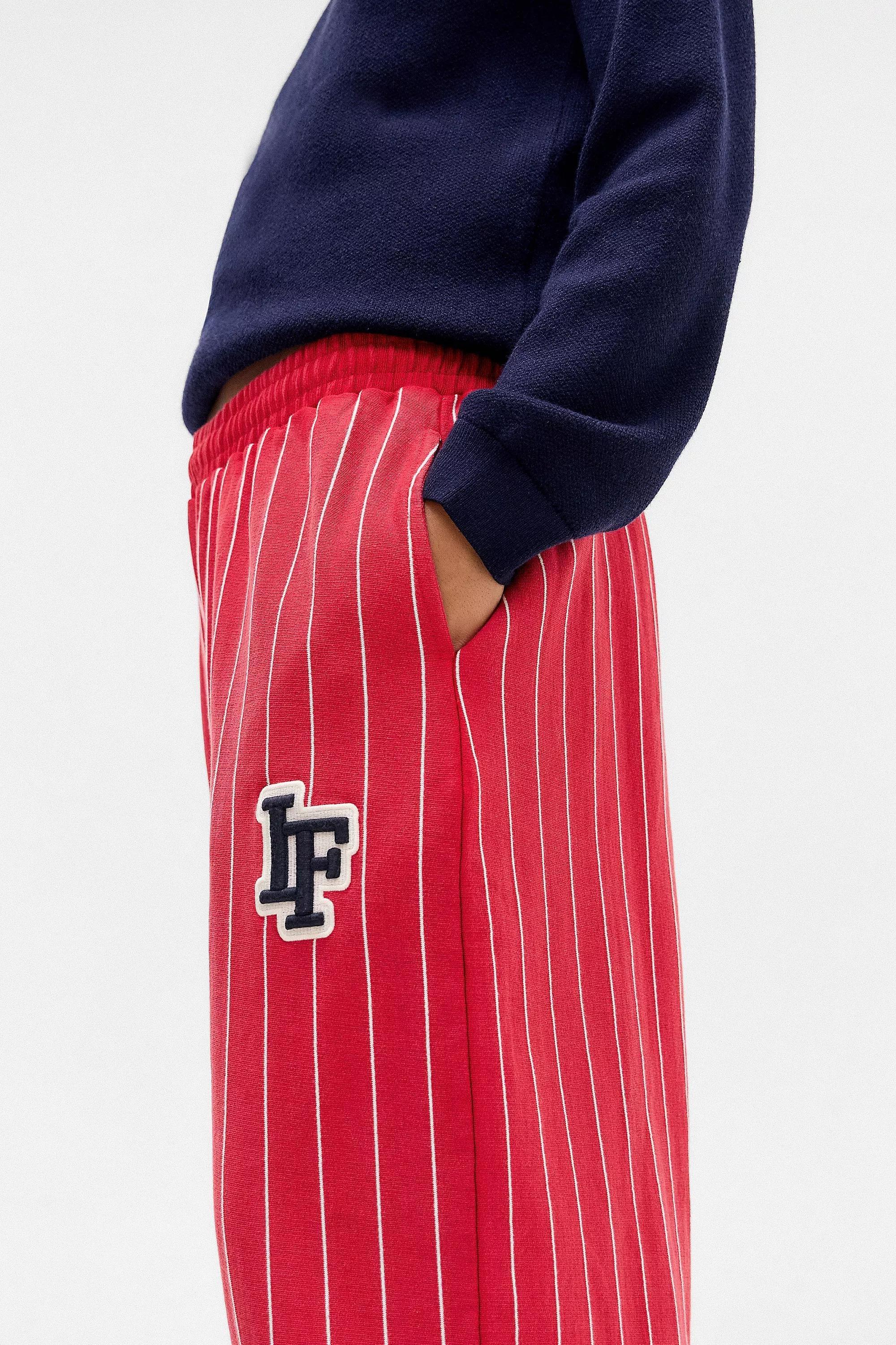 Red Iets Frans... Harri Pinstripe Joggers, , large image number 2