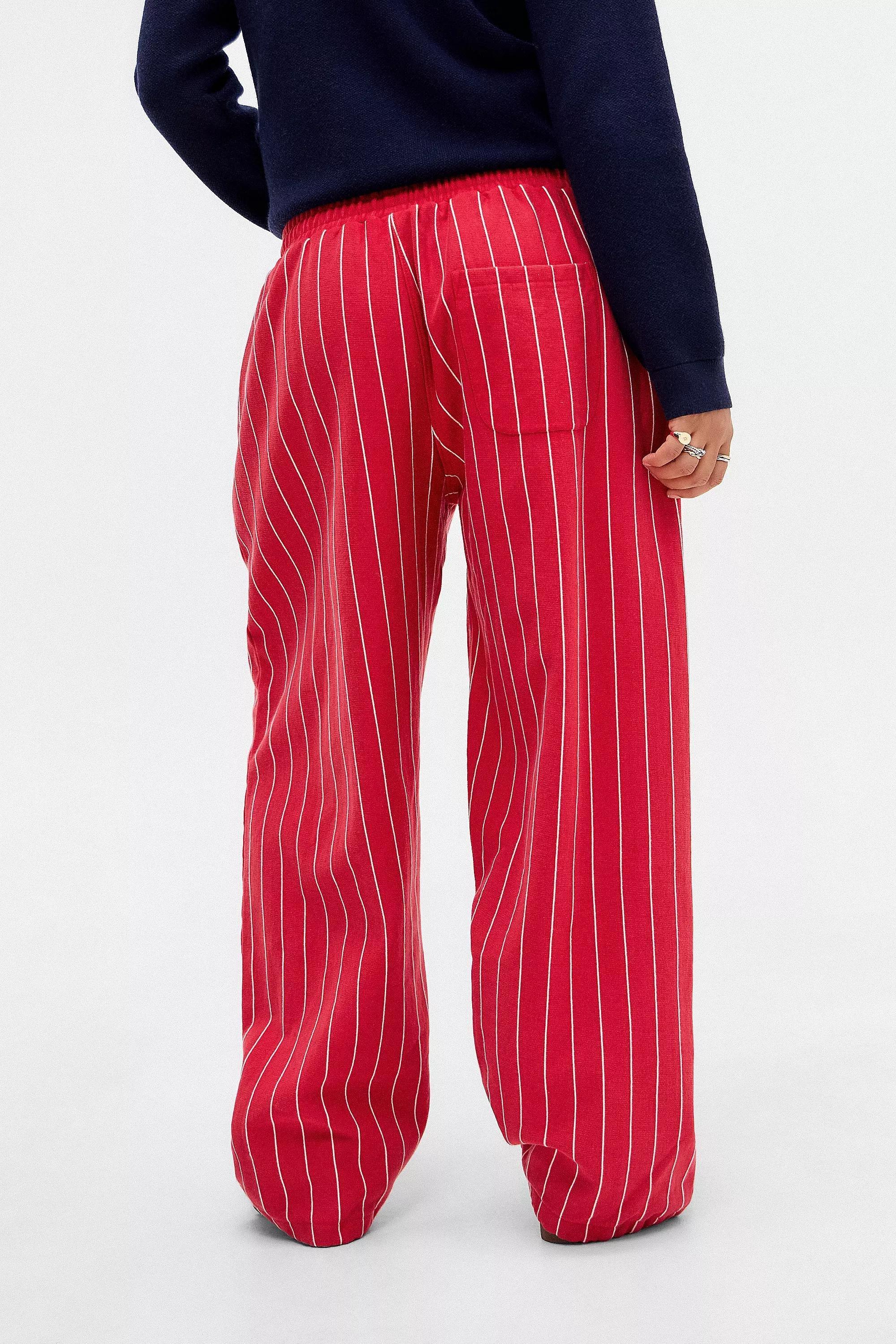 Red Iets Frans... Harri Pinstripe Joggers, , large image number 3