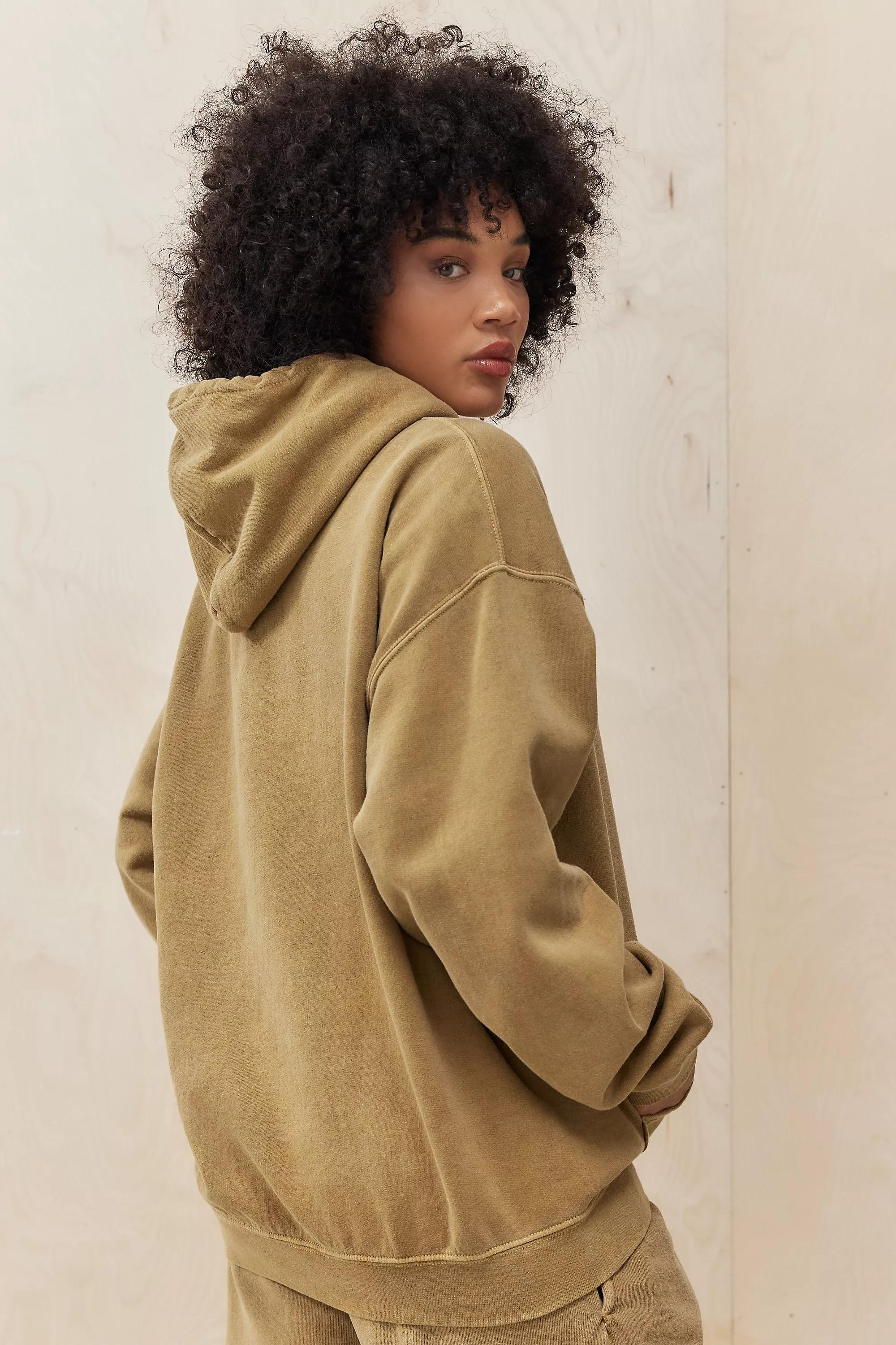 Brown Iets Frans..Cinder Toffee Hoodie, , large image number 3