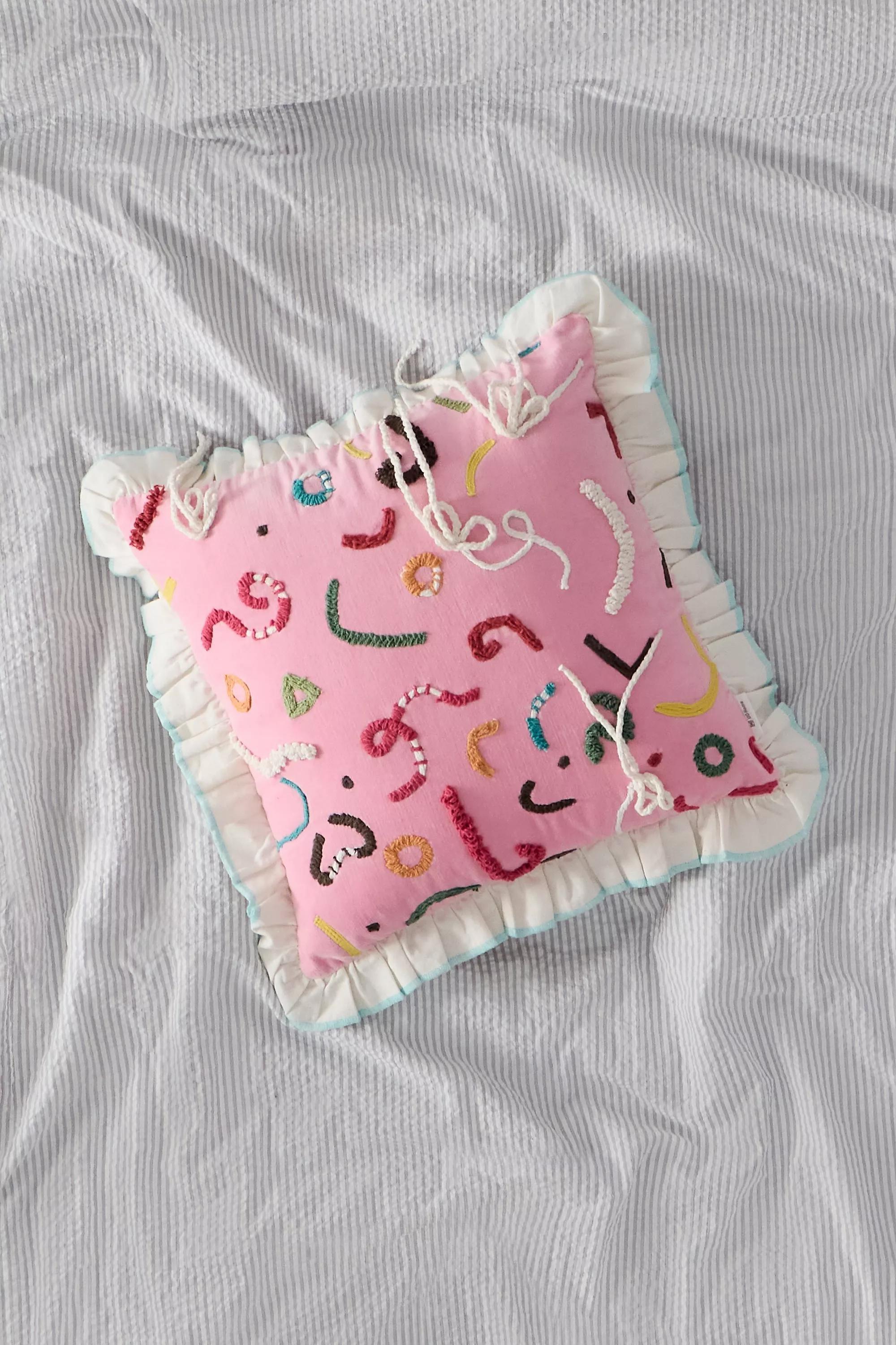 Pink Funfetti Cushion, ASSORT, large image number 0