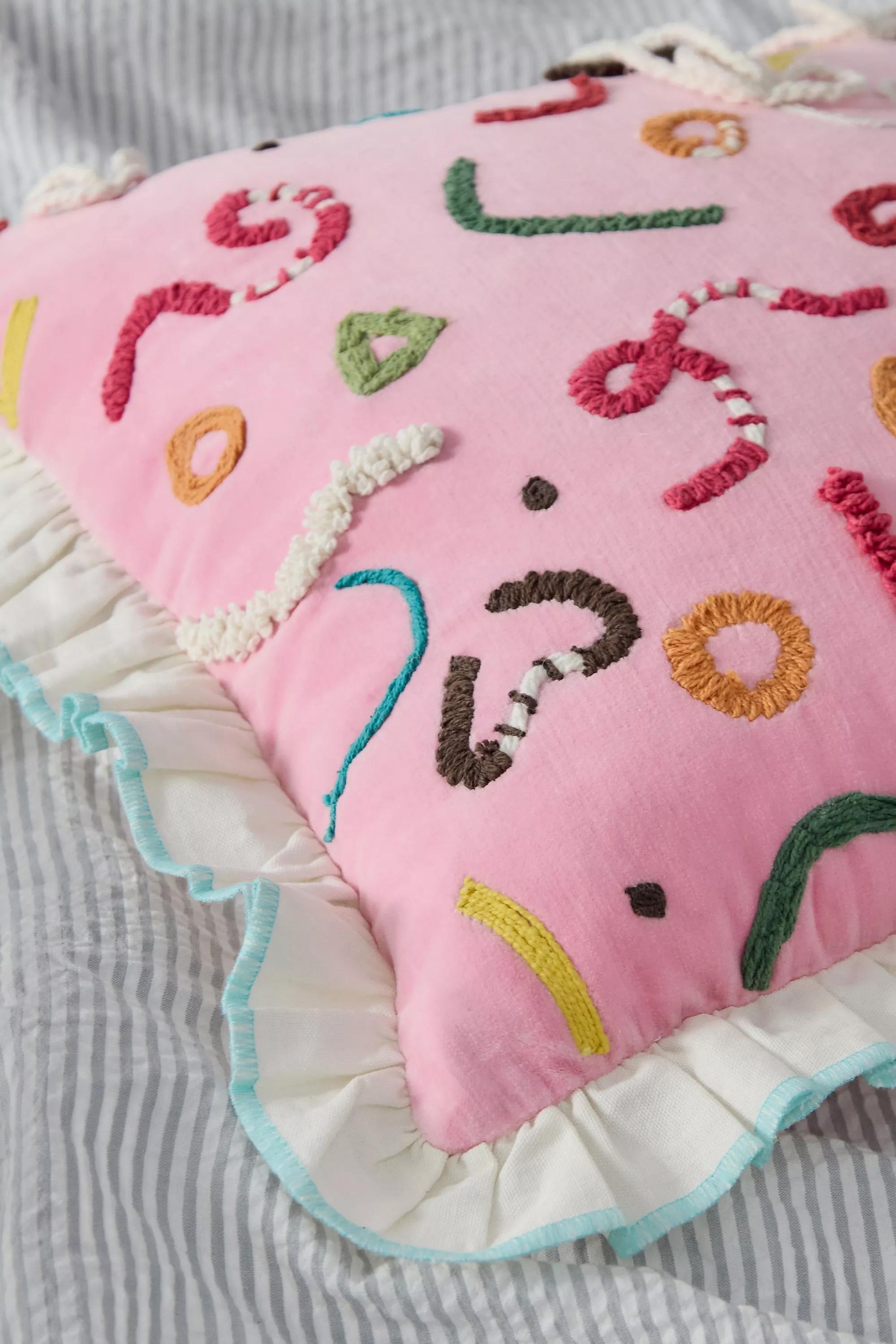 Pink Funfetti Cushion, ASSORT, large image number 1