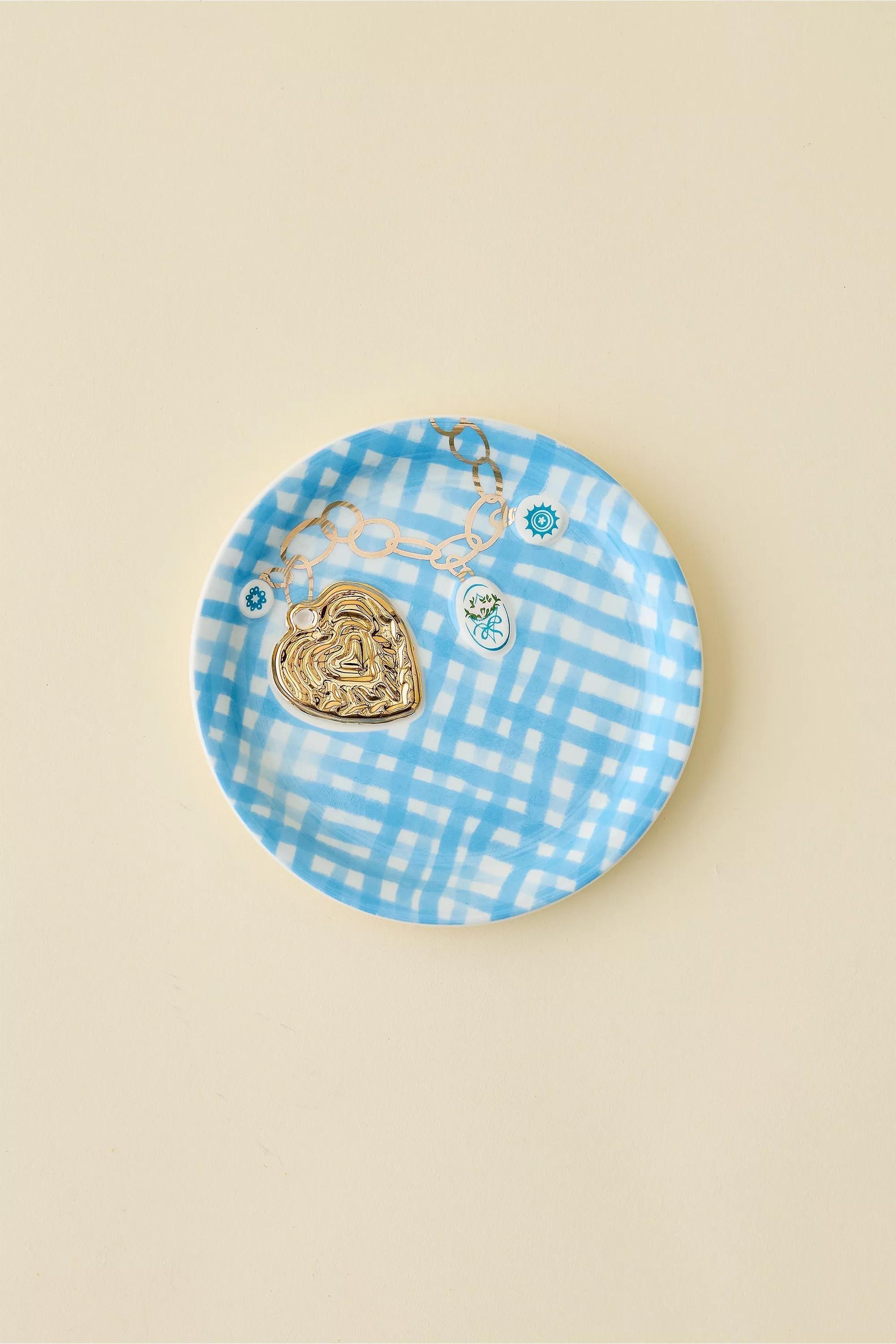 Multicolour Lana Locket Mini Plate, ASSORT, large image number 0