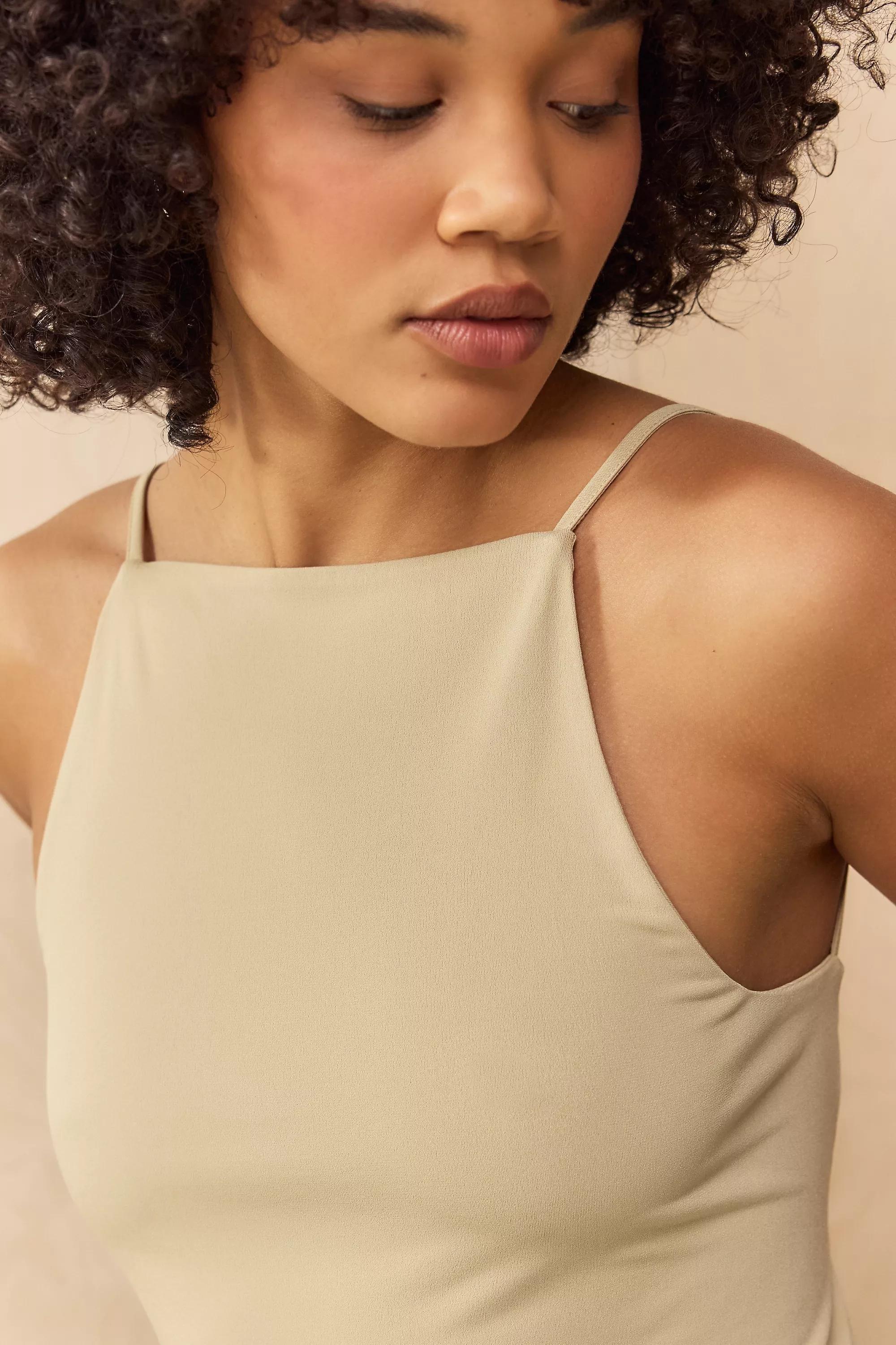 Beige Silence + Noise Carrie Backless Top, , large image number 3