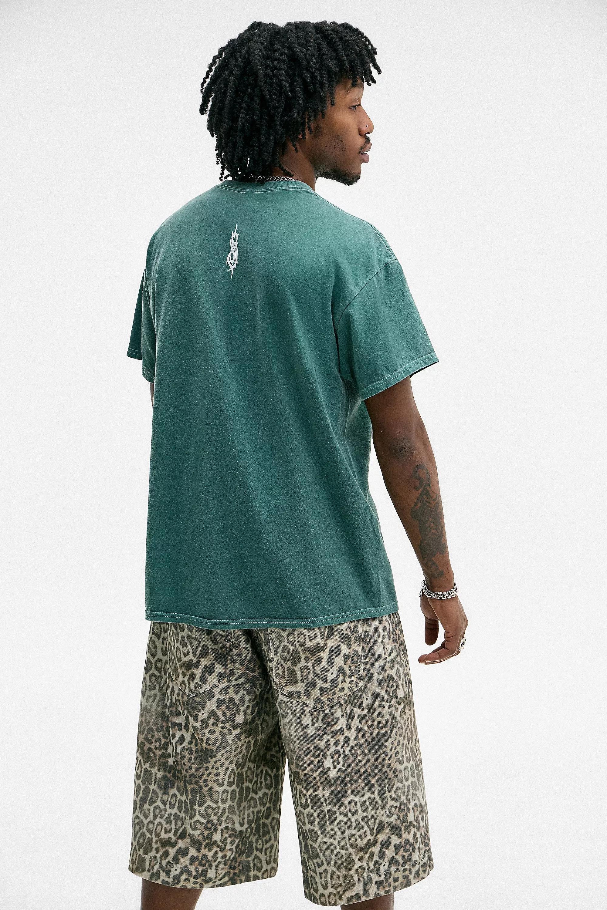 Green UO Slipknot T-Shirt, , large image number 2