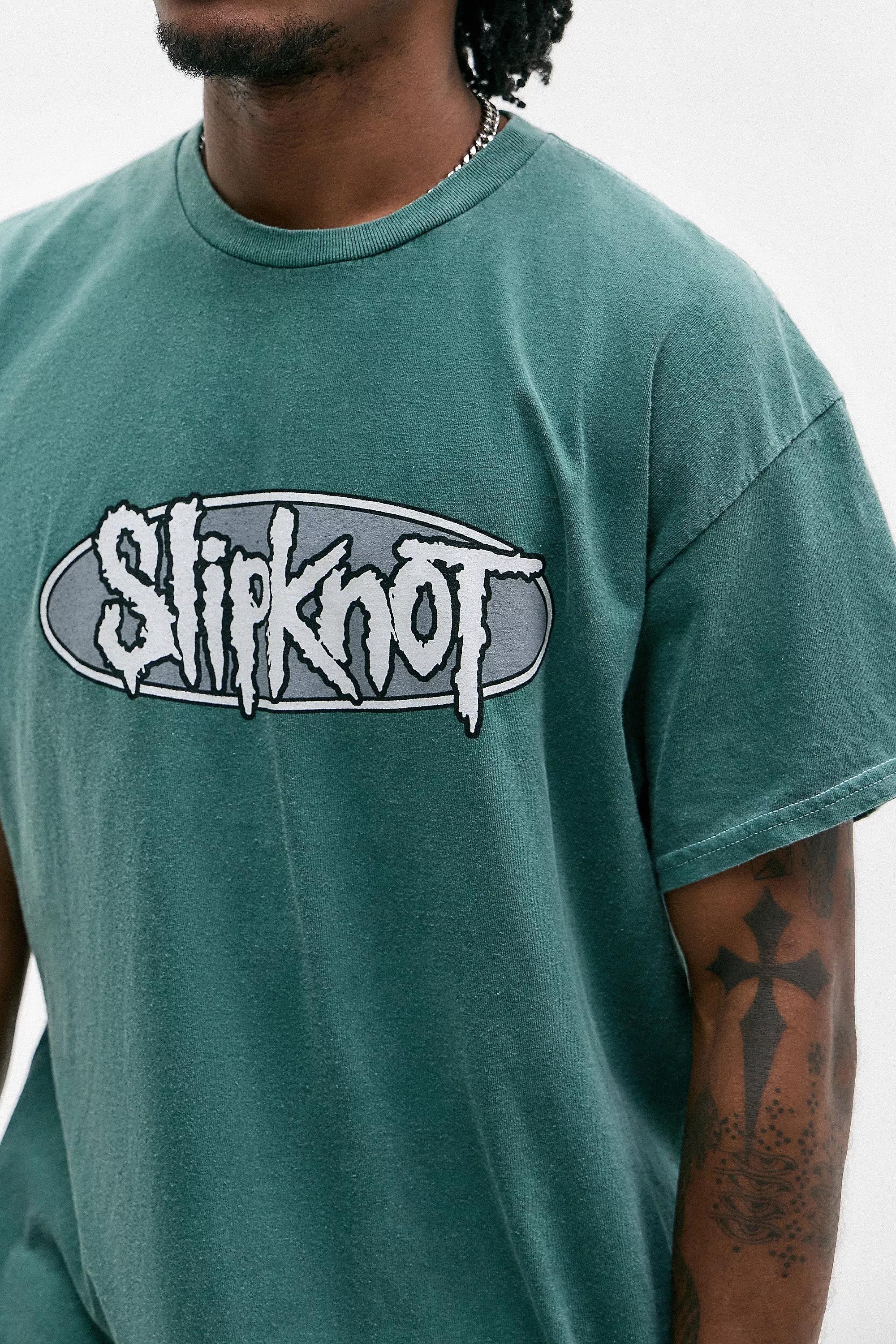 Green UO Slipknot T-Shirt, , large image number 3