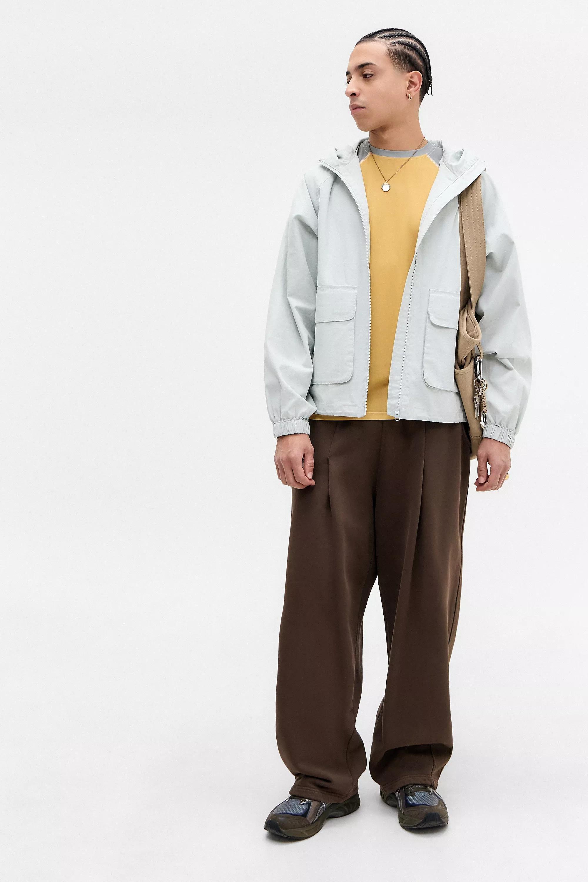 Grey Ayker Ripstop Anorak, , large image number 1