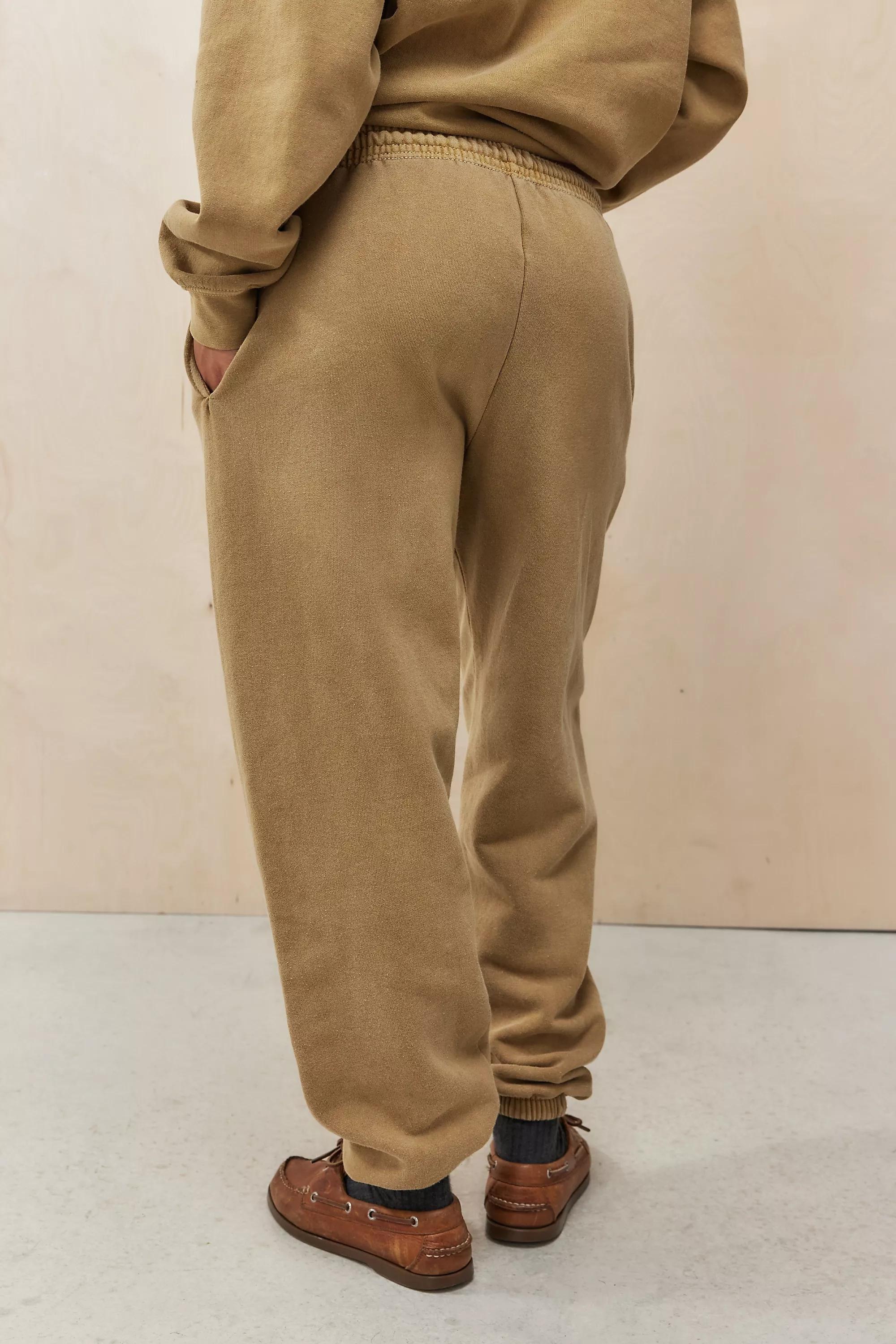 Brown Iets Frans... Toffee Cuffed Joggers, , large image number 3