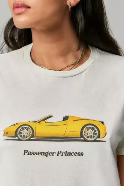 White Uo Passenger Princess T-Shirt, , large image number 3