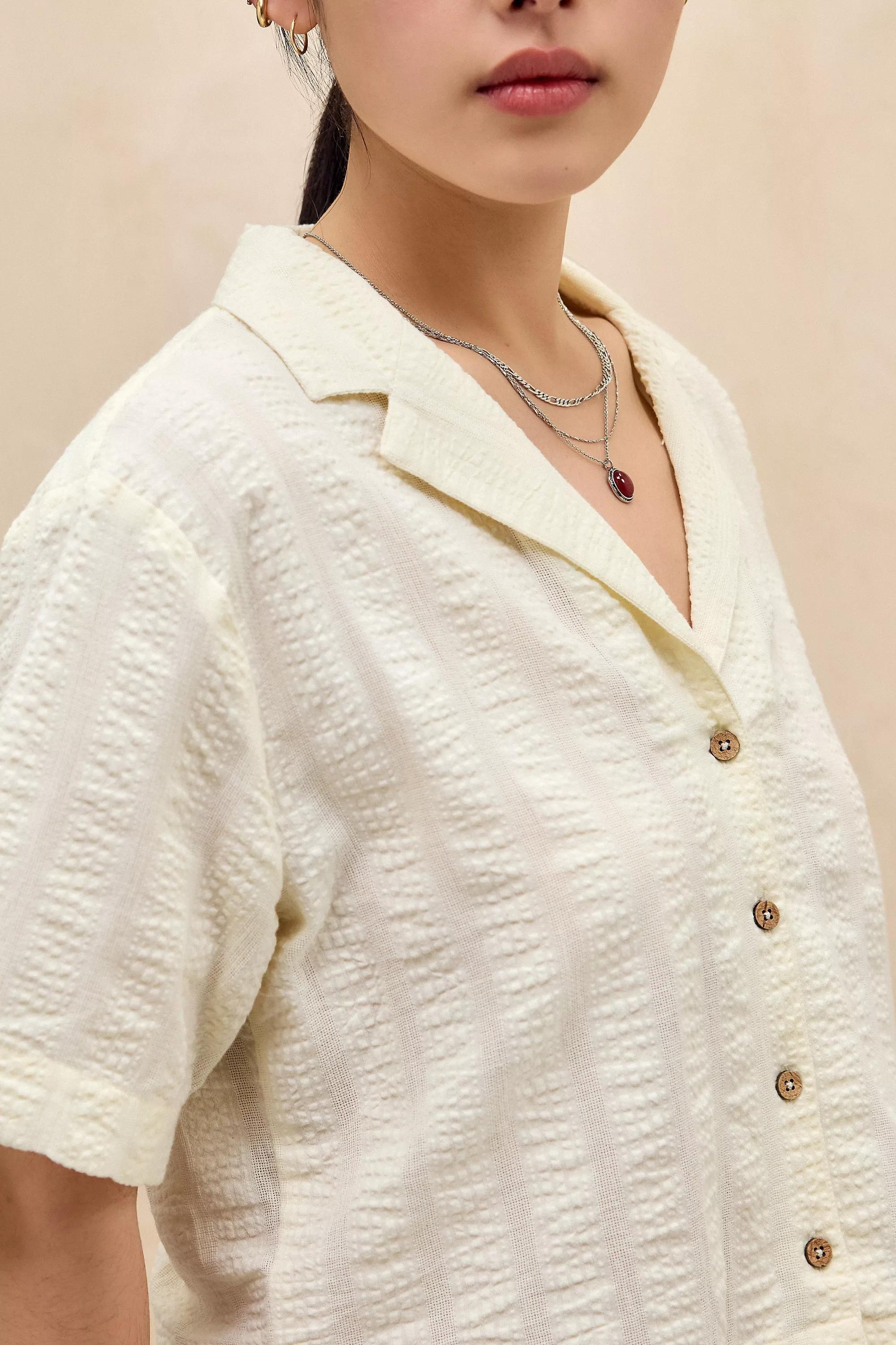 White Bdg Sammy Souvenir Shirt, , large image number 2