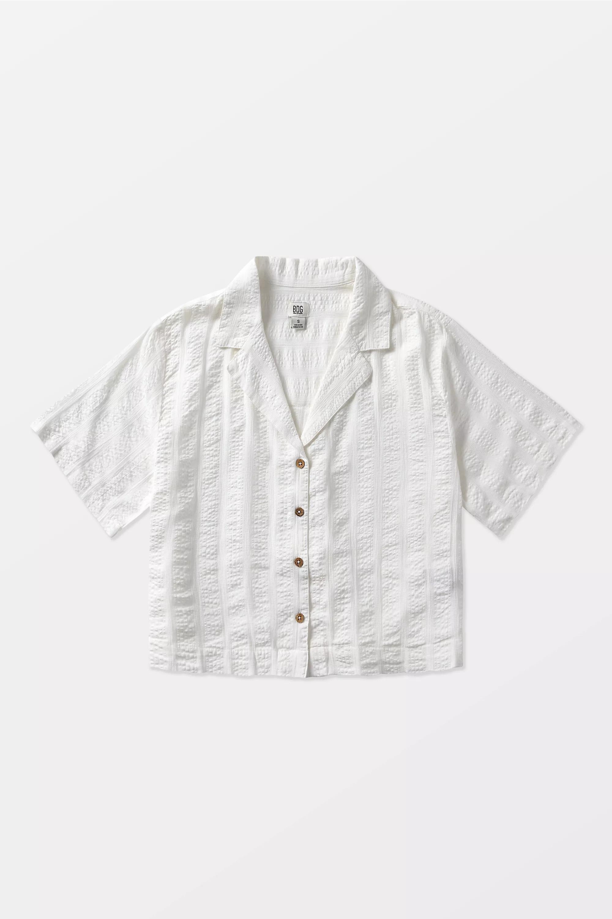 White Bdg Sammy Souvenir Shirt, WHT, large image number 5