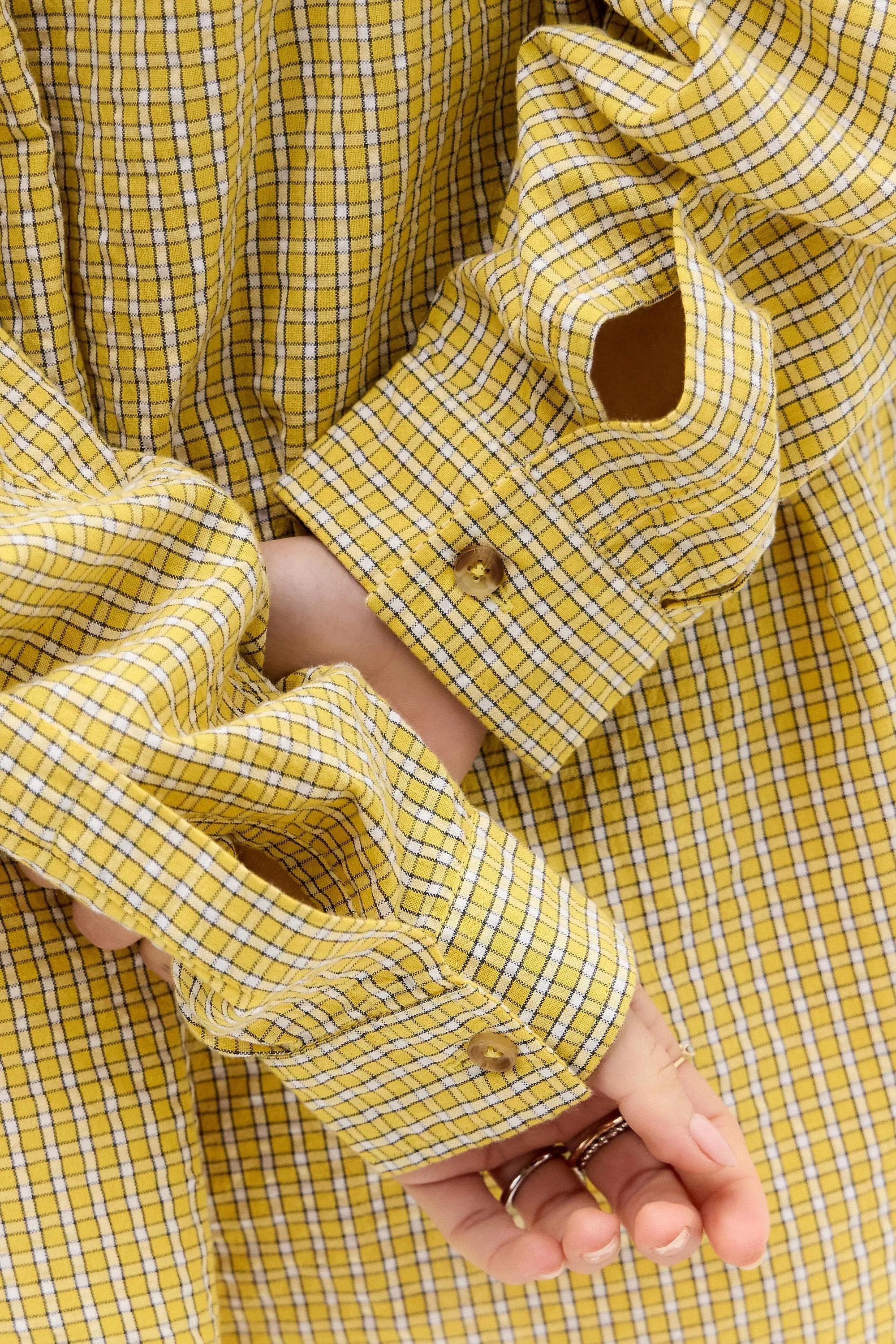 Yellow Bdg Beck Check Shirt, , large image number 3