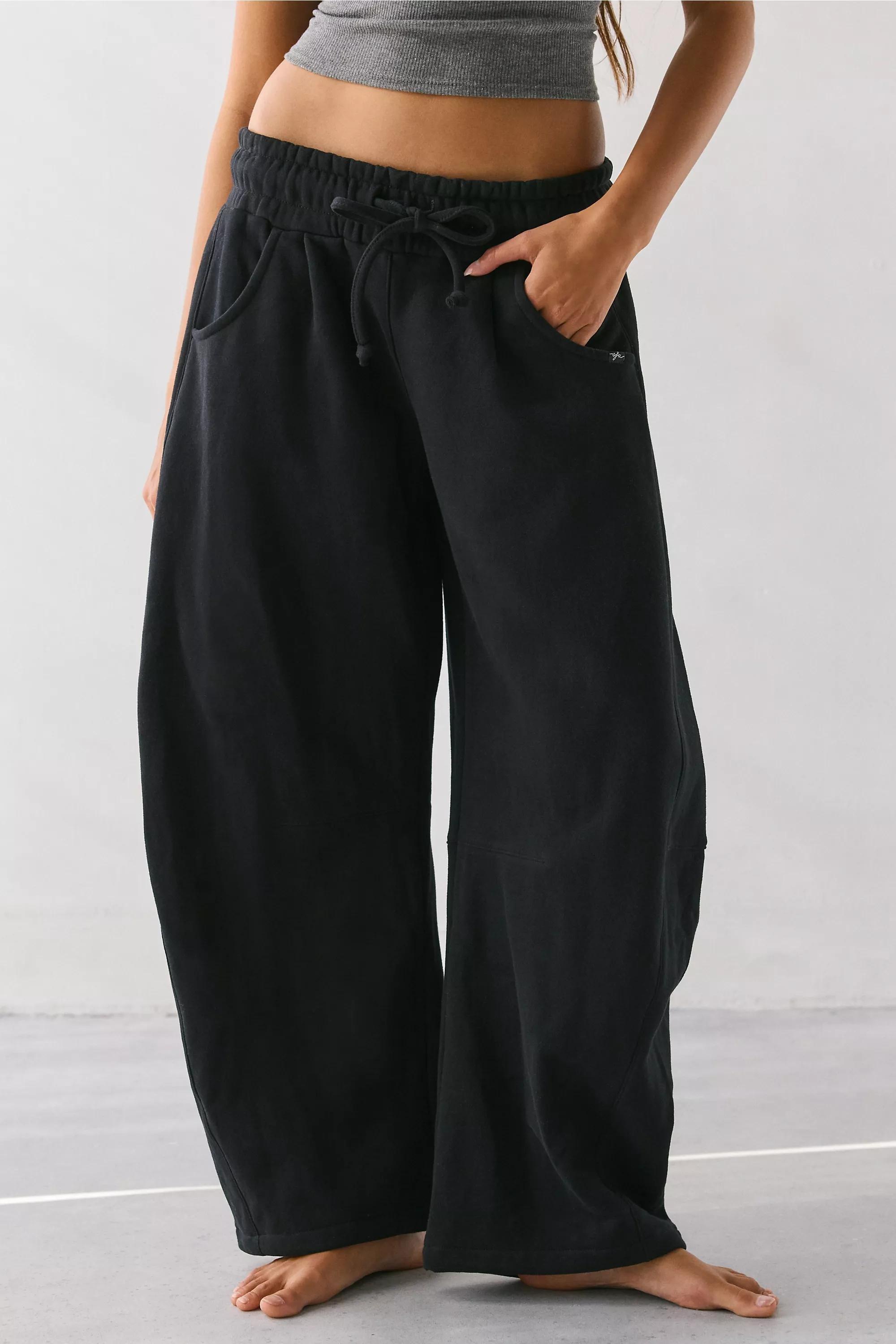 Black Out From Under Essential Barrel Leg Joggers, BLK, large image number 0