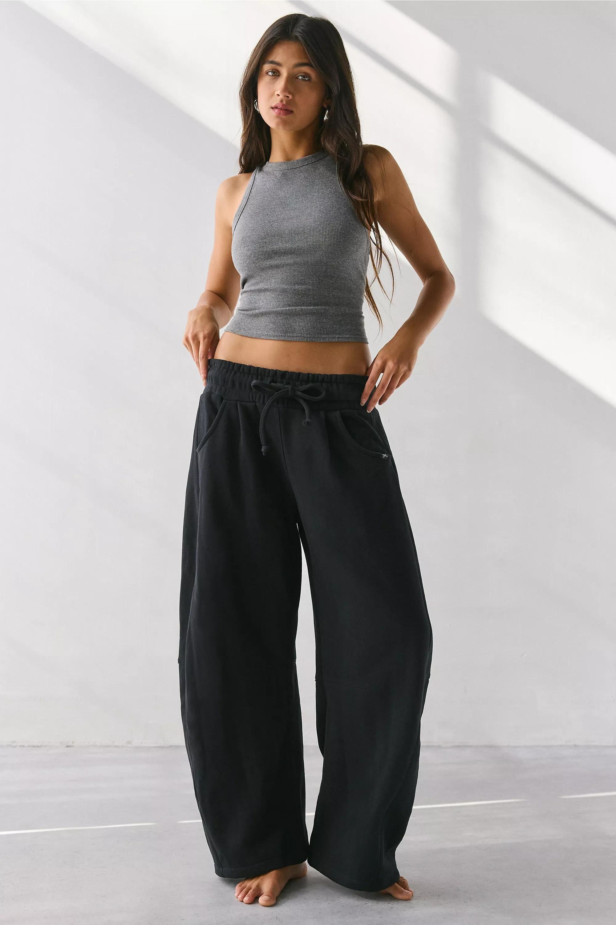 Black Out From Under Essential Barrel Leg Joggers, BLK, large image number 1