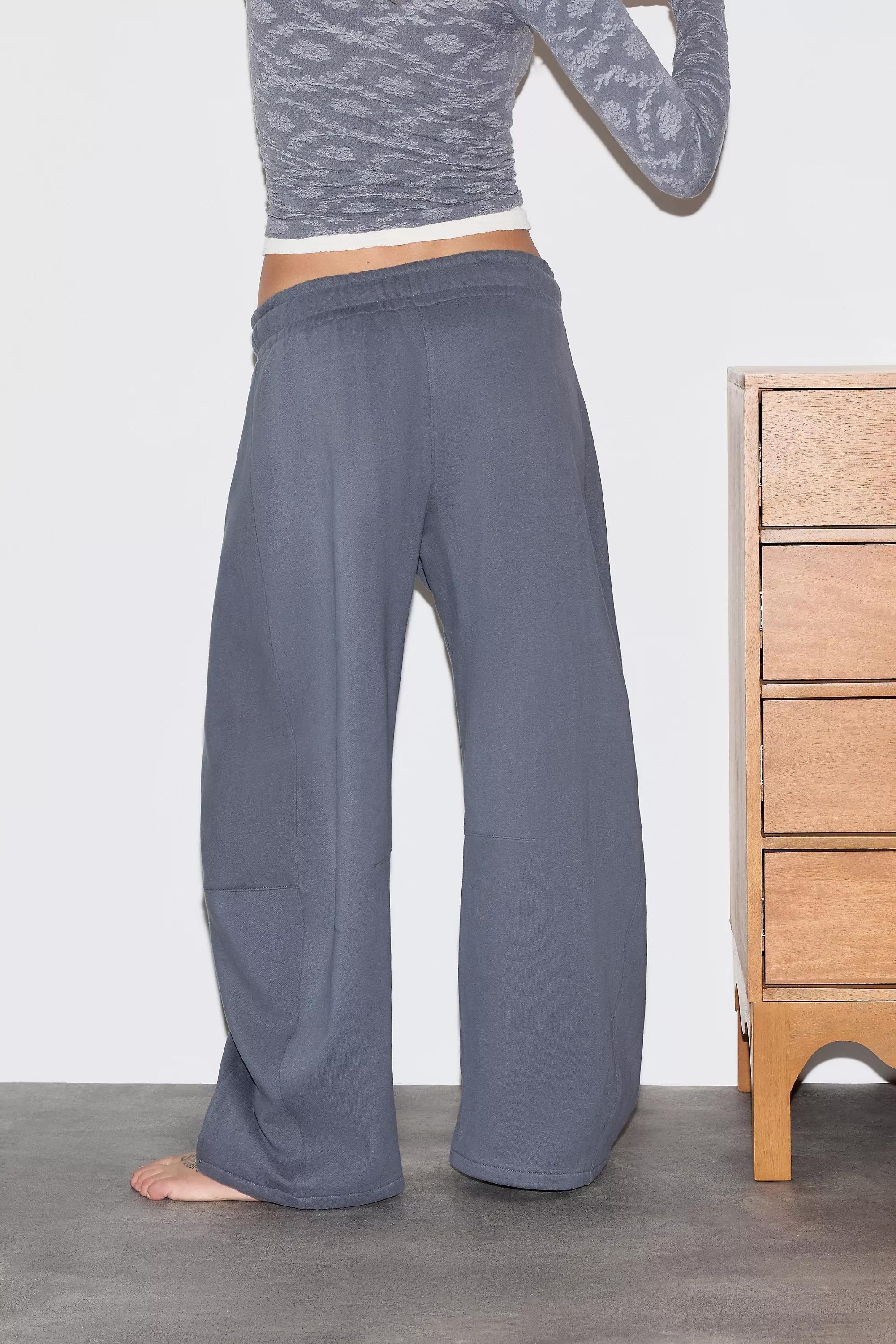 CARBON Out From Under Essential Barrel Leg Joggers, CARBON, large image number 2