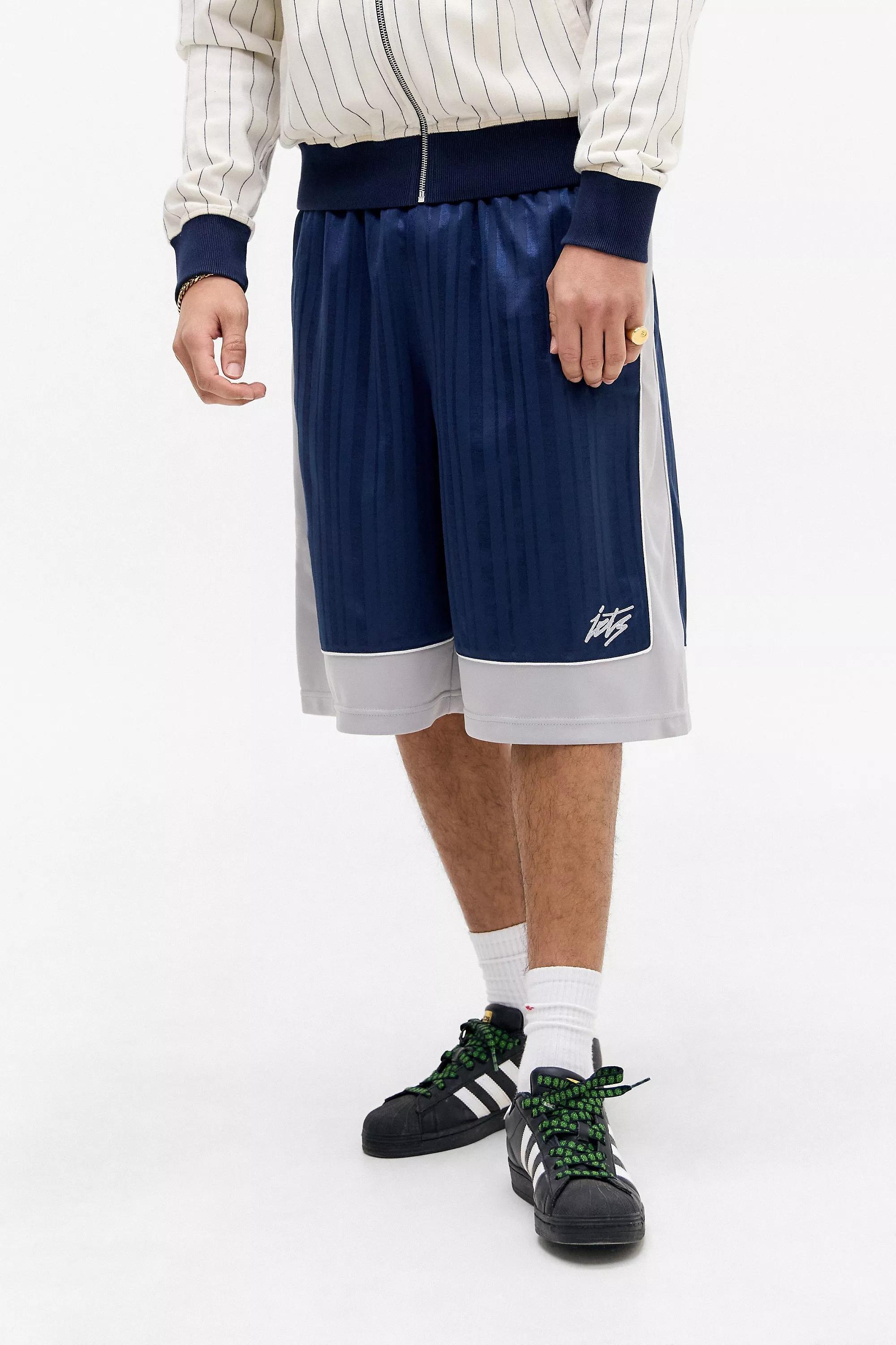 Navy Iets Frans... Basketball Tricot Shorts, , large image number 0