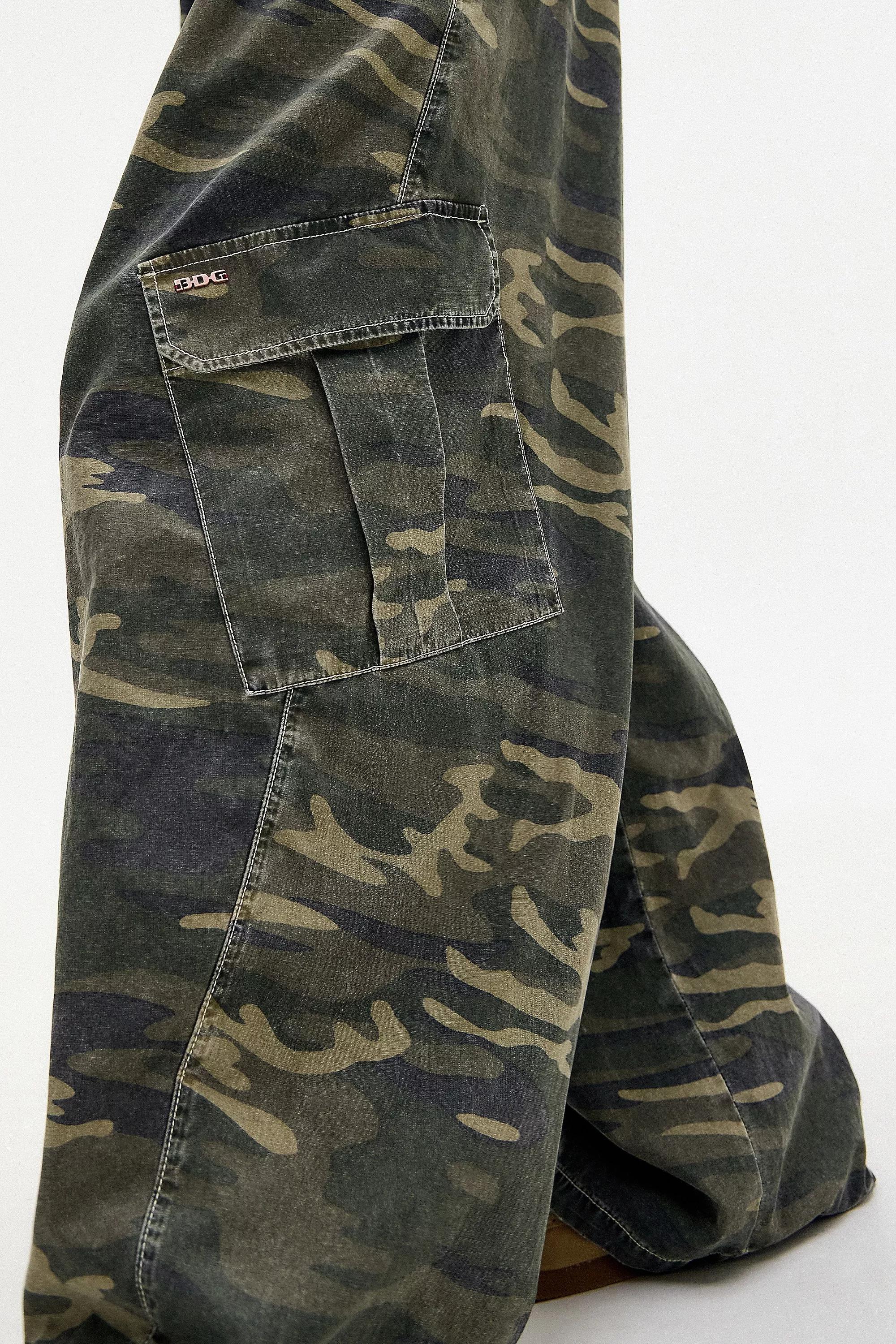 Green Bdg Detailed Pants, , large image number 4