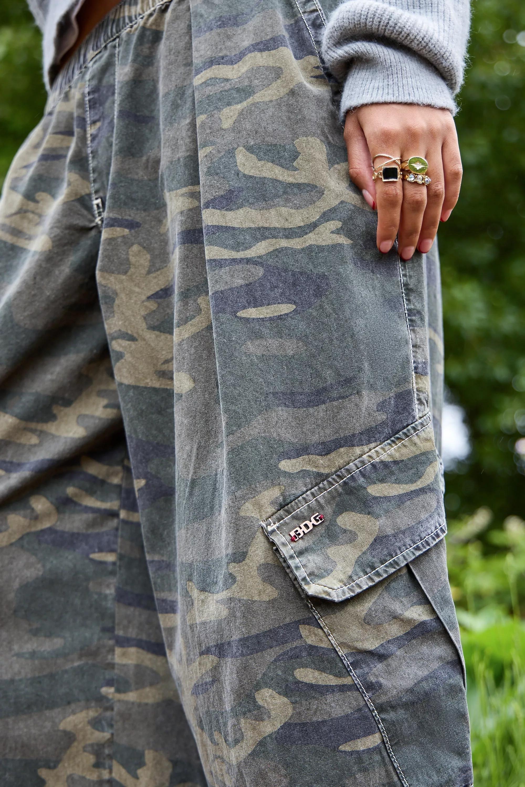 Green Bdg Detailed Pants, , large image number 5