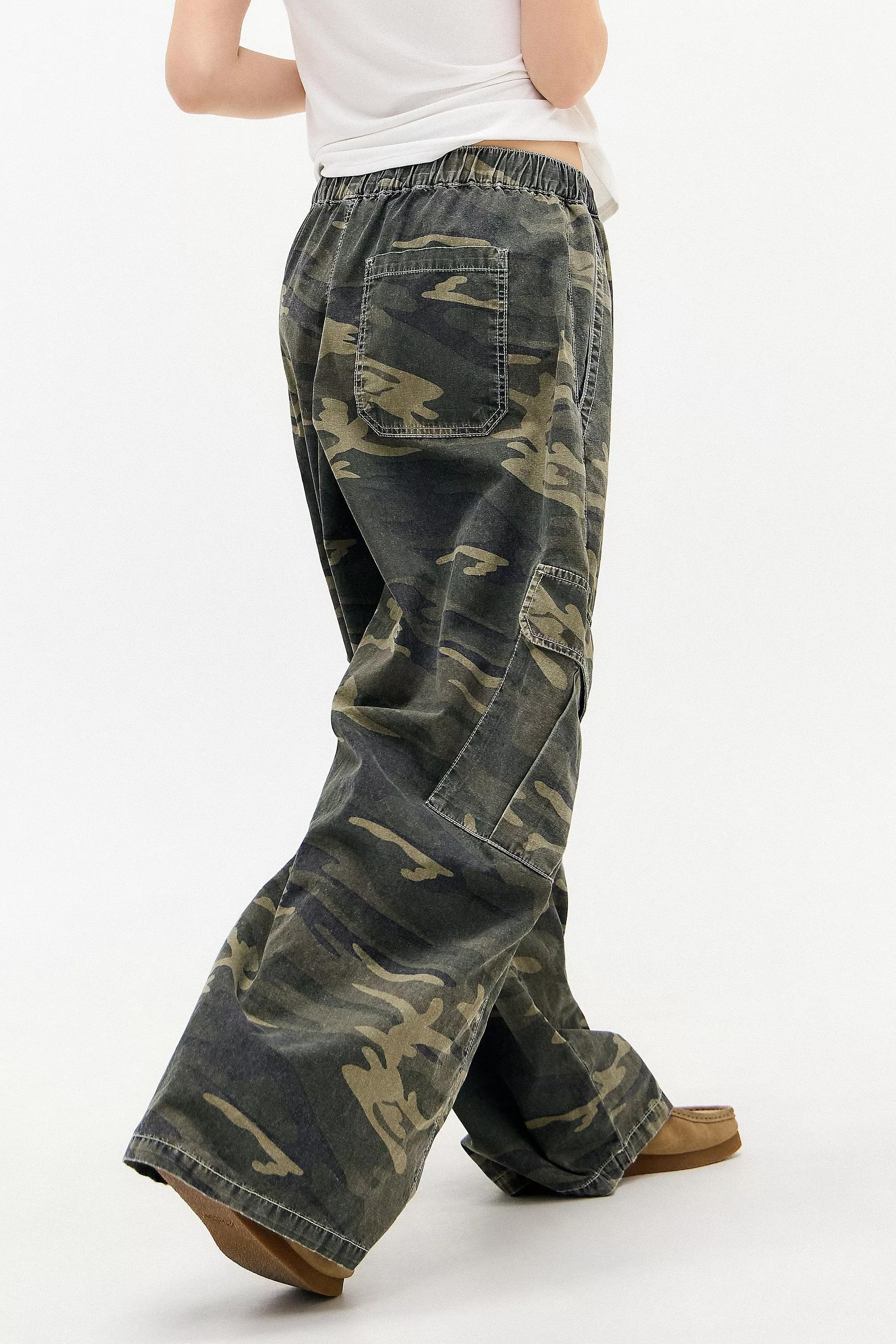 Green Bdg Detailed Pants, , large image number 6
