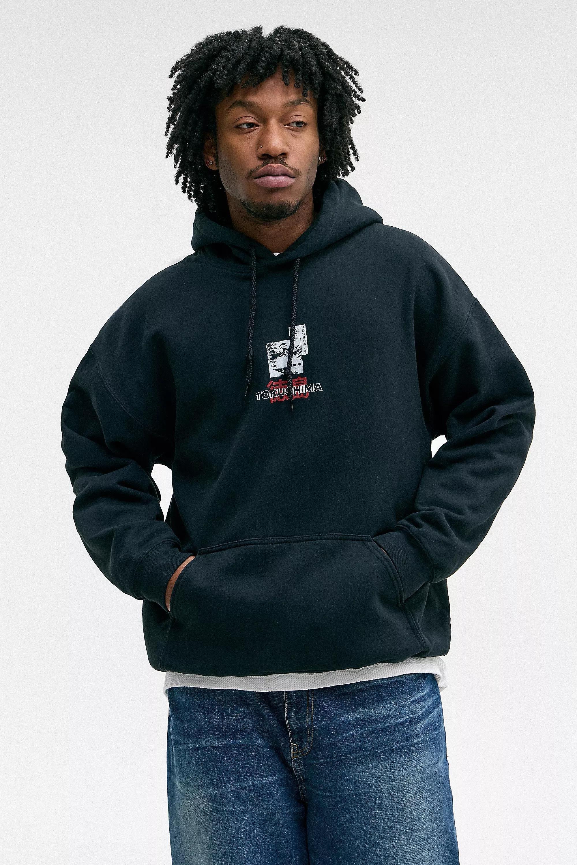 Black Uo Tokushima Hoodie, , large image number 2