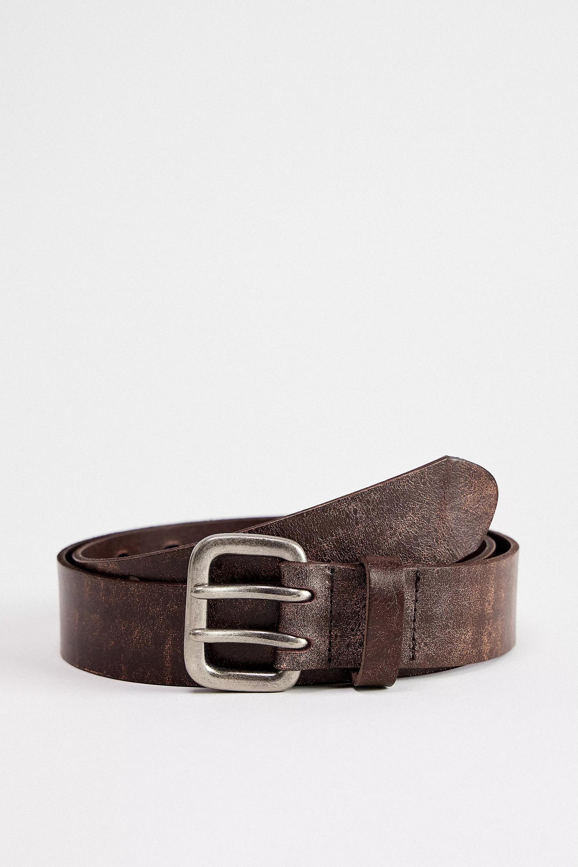 Brown UO Sadie Leather Buckle, , large image number 1