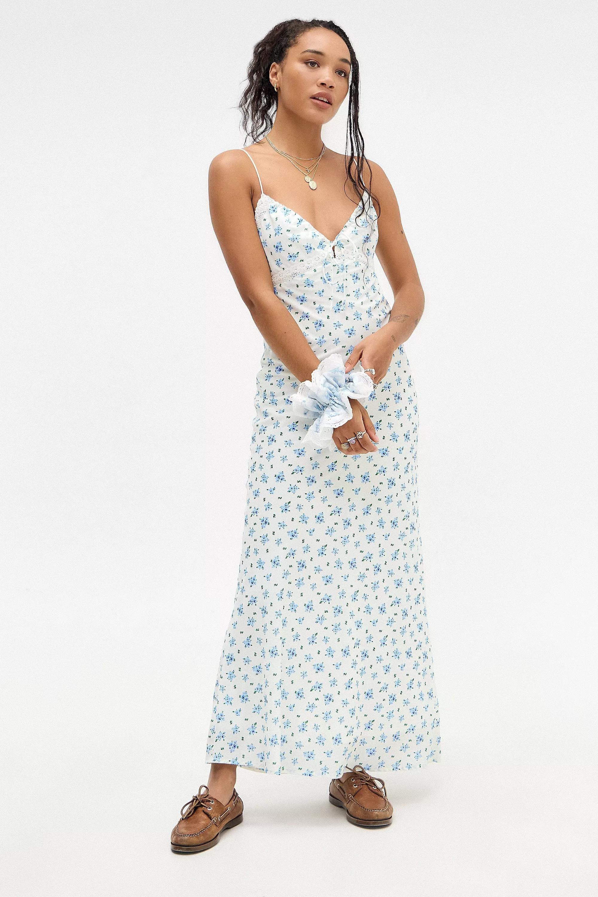 Multicolour Kiss The Sky Uo Exclusive Juliette Maxi Dress, , large image number 0