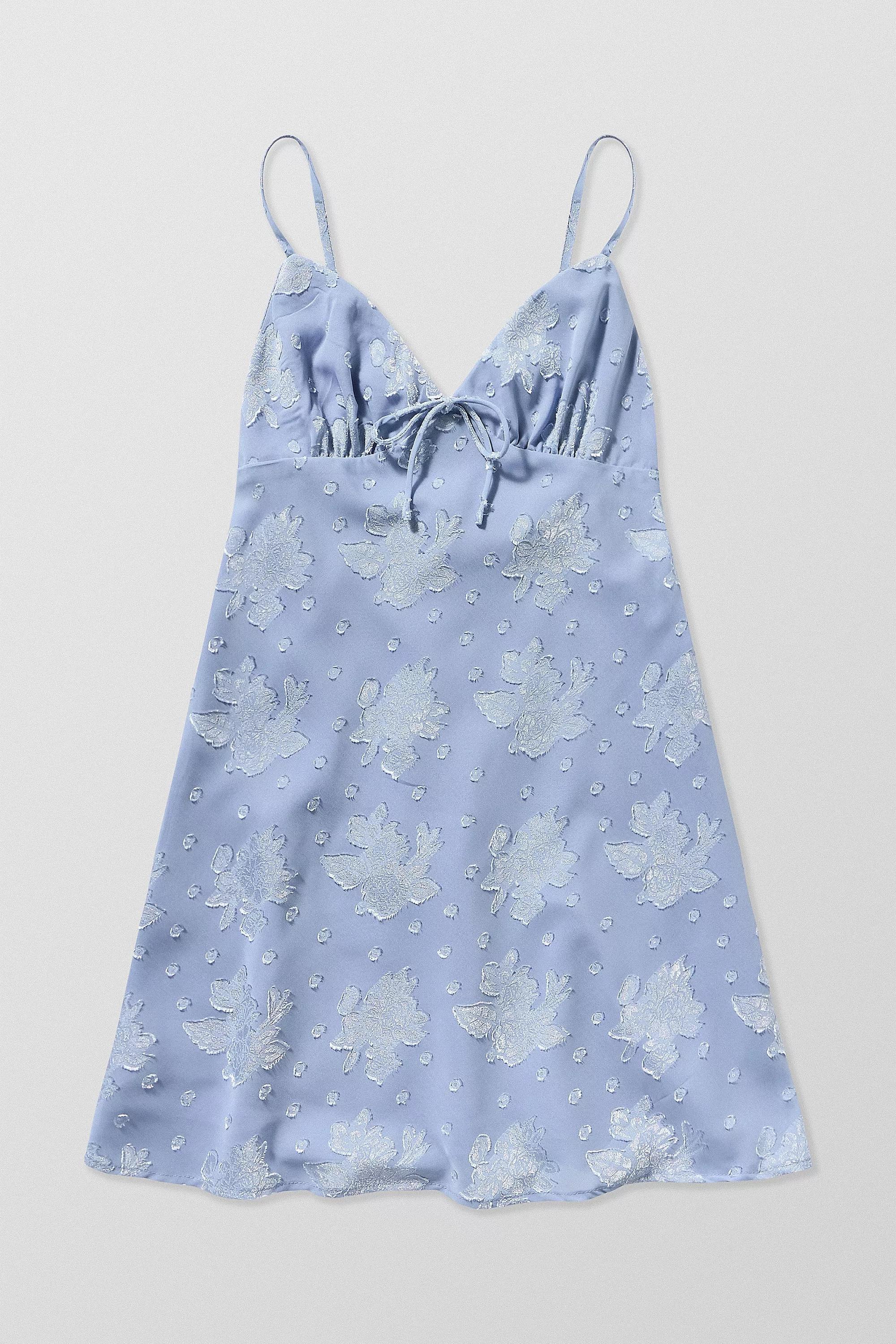 Blue Kiss The Sky Uo Exclusive Petal Mini Dress, , large image number 4