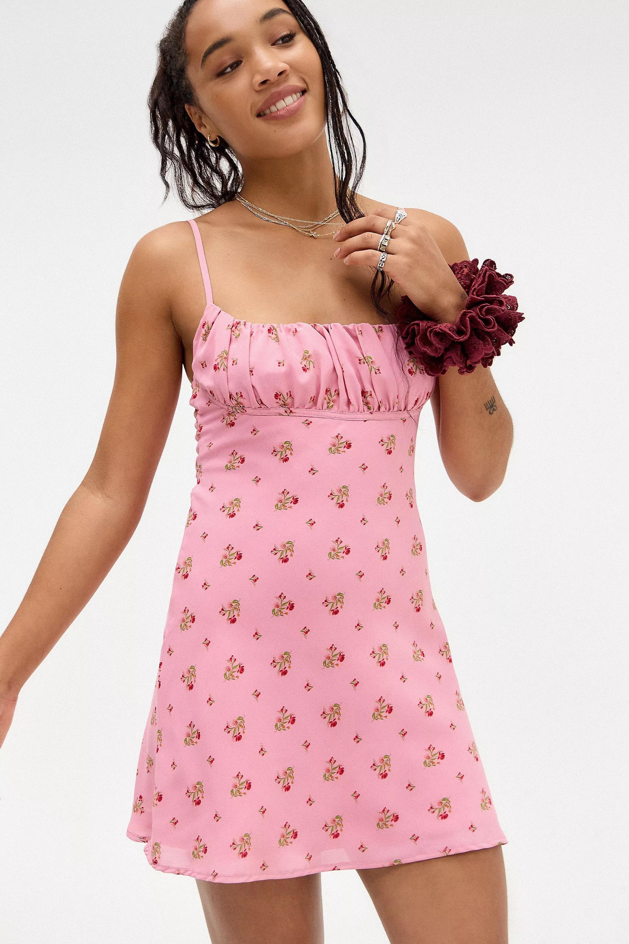 Pink Kiss The Sky Uo Exclusive Mulberry Dress, , large image number 0