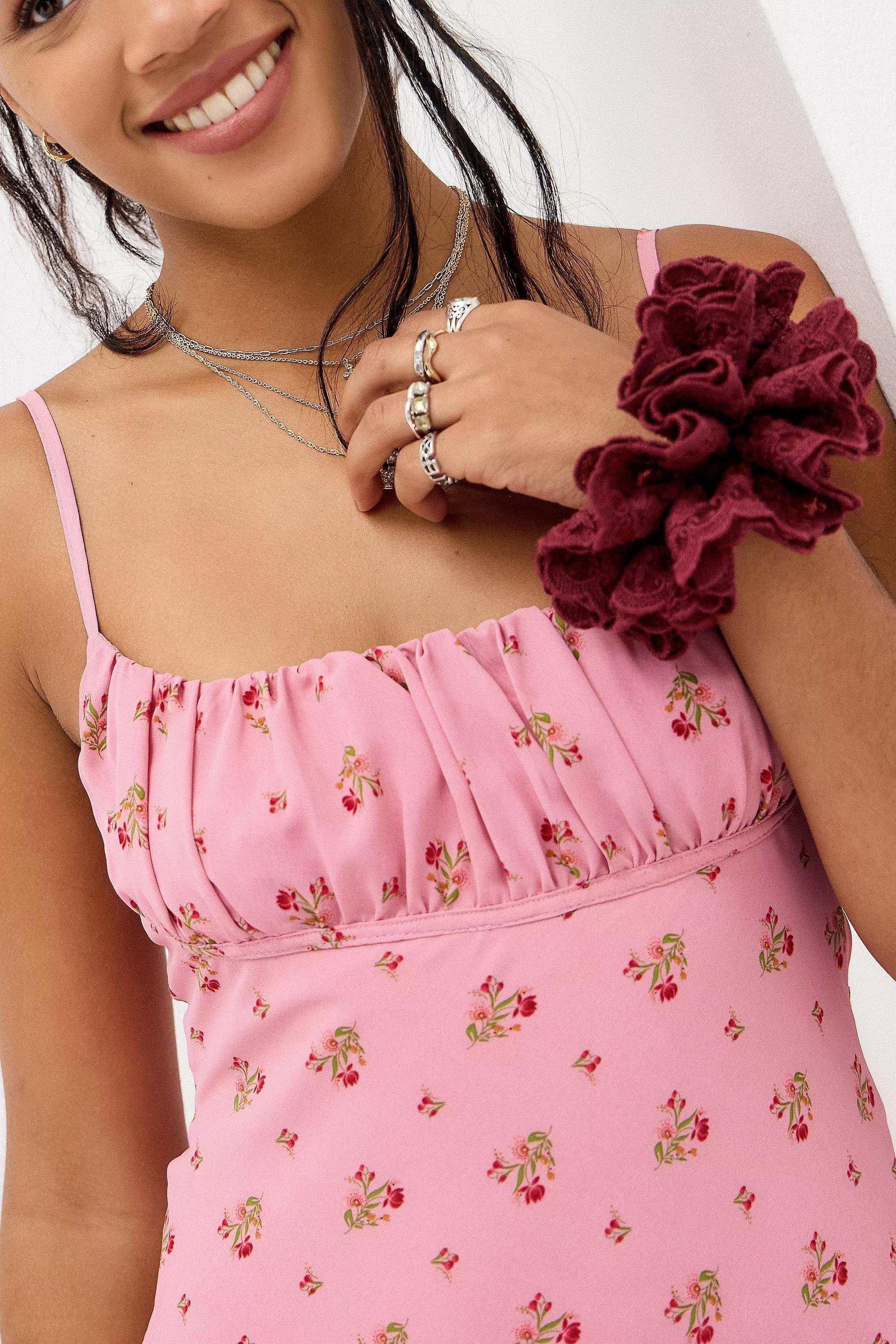 Pink Kiss The Sky Uo Exclusive Mulberry Dress, , large image number 2