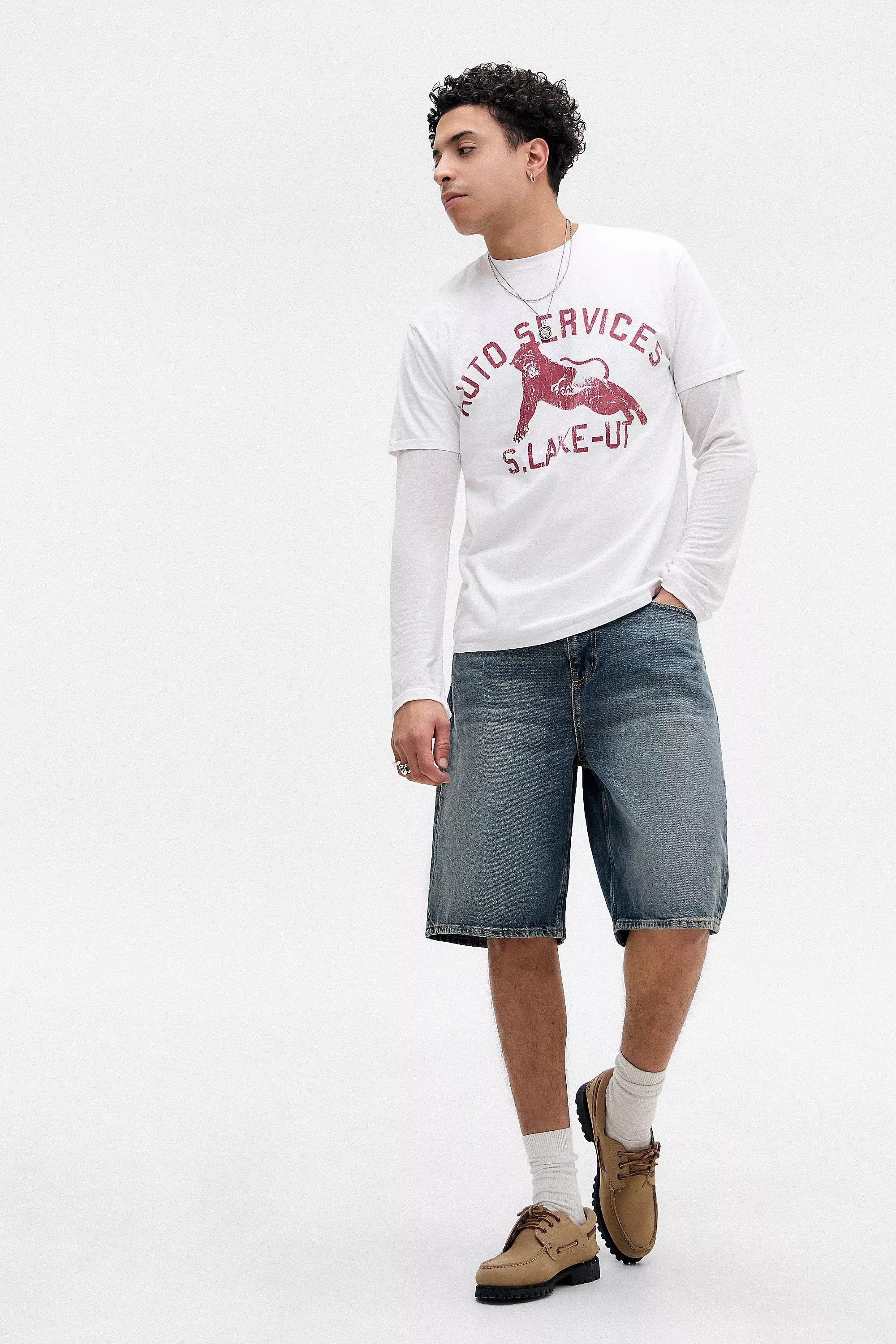 Blue Bdg Smokey Blue Jack Jorts, , large image number 0