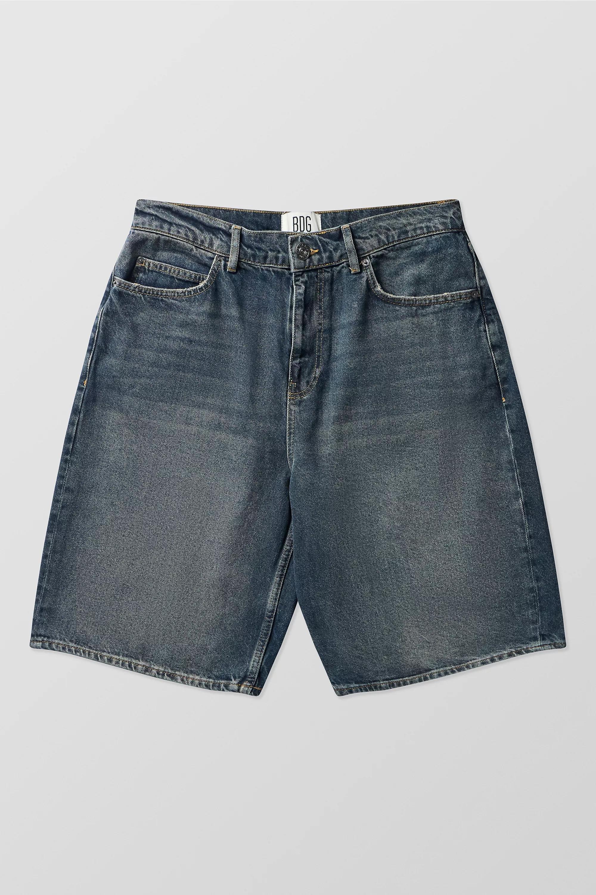Blue Bdg Smokey Blue Jack Jorts, BLUE, large image number 4