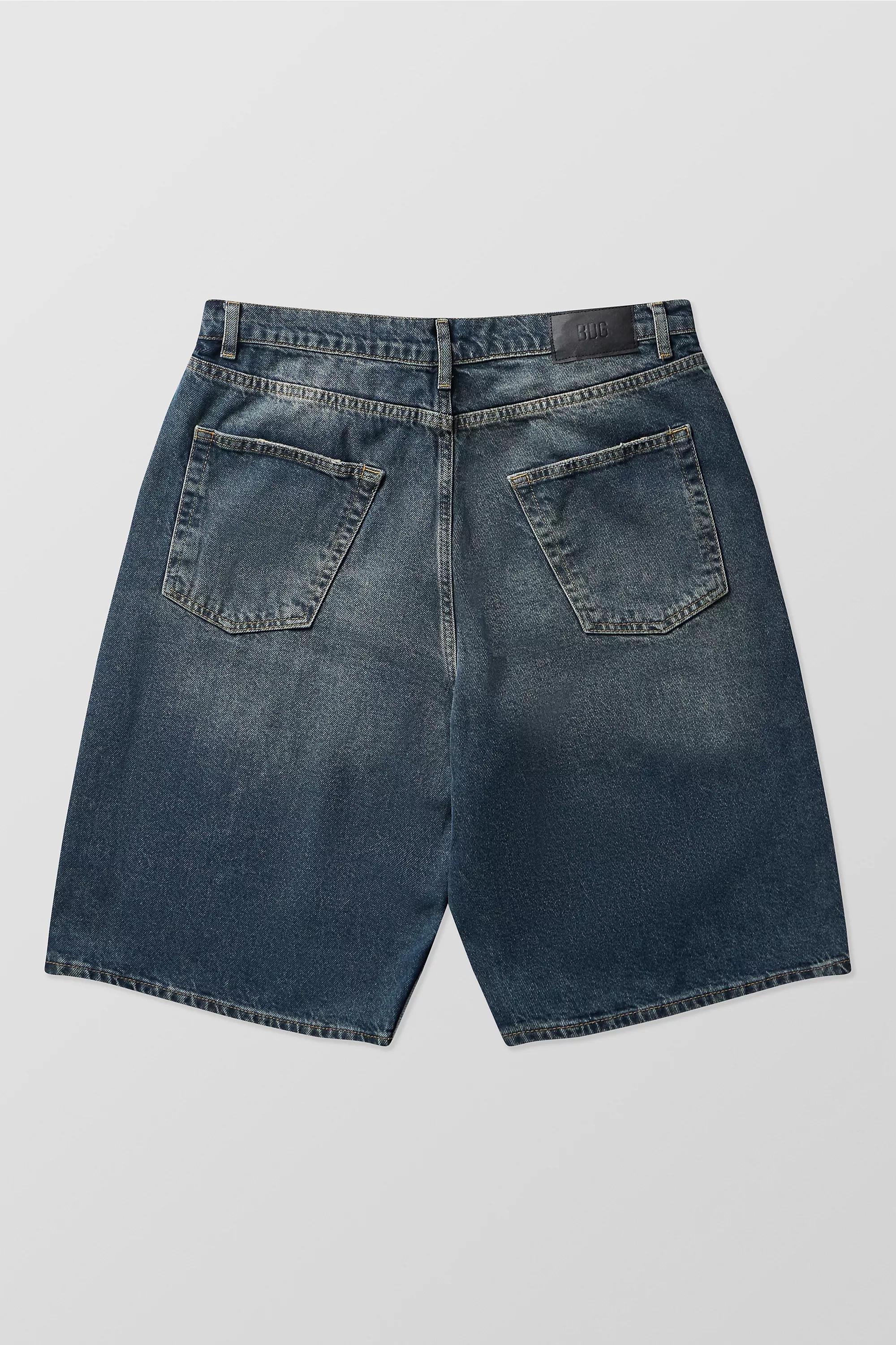 BDG Smokey Blue Jack Jorts, Blue, BLUE, large image number 5