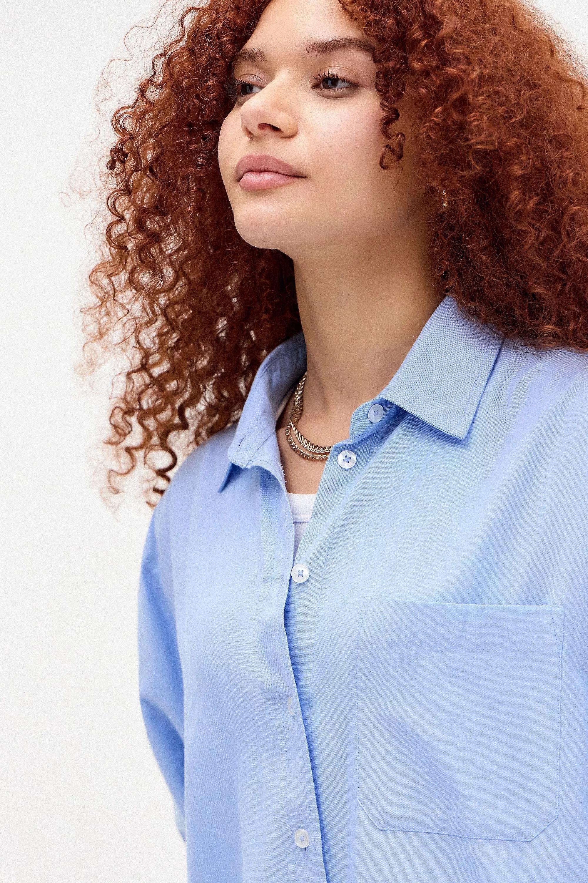 Blue Bdg Beck Oxford Shirt, BLUE, large image number 3