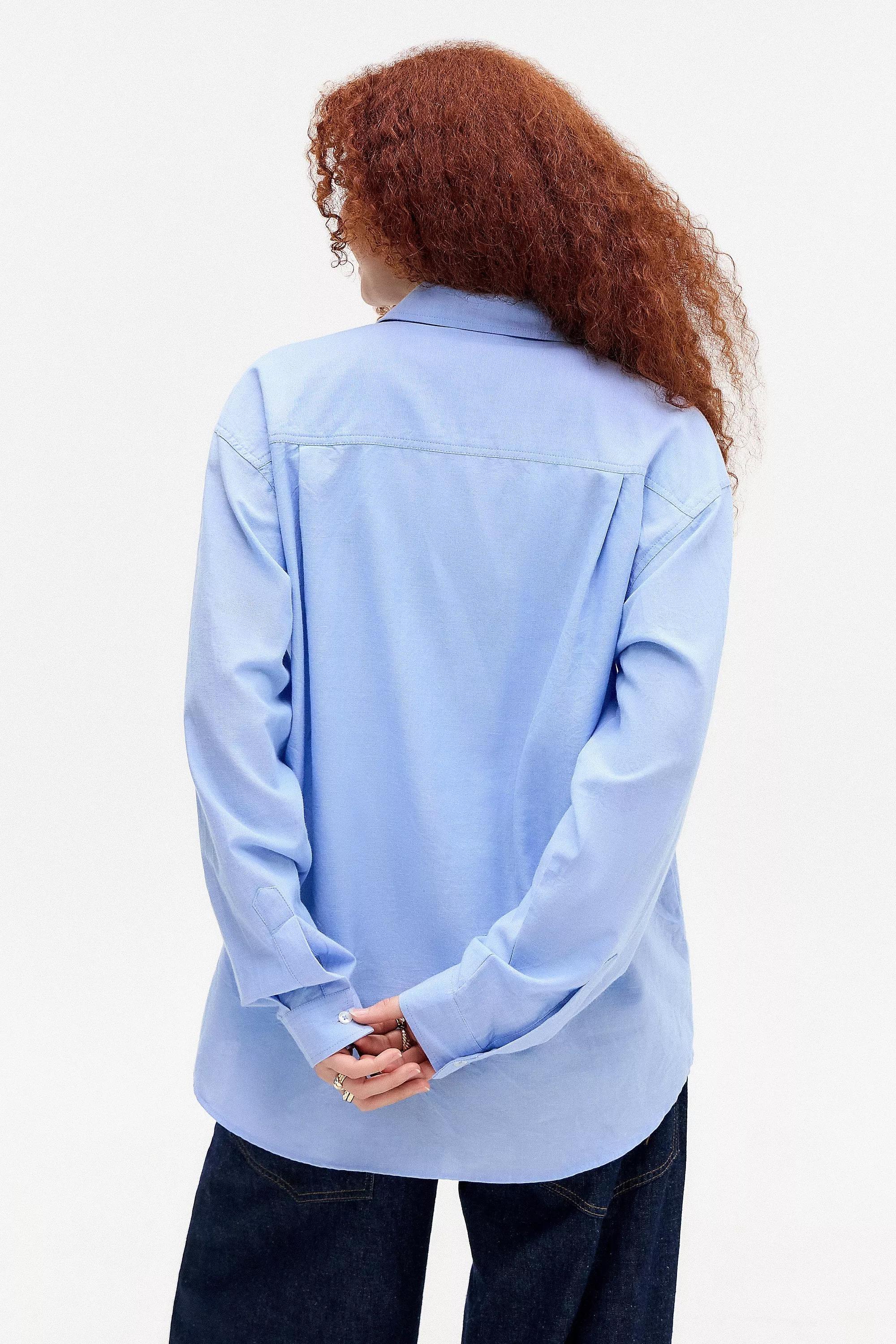 Blue Bdg Beck Oxford Shirt, BLUE, large image number 4