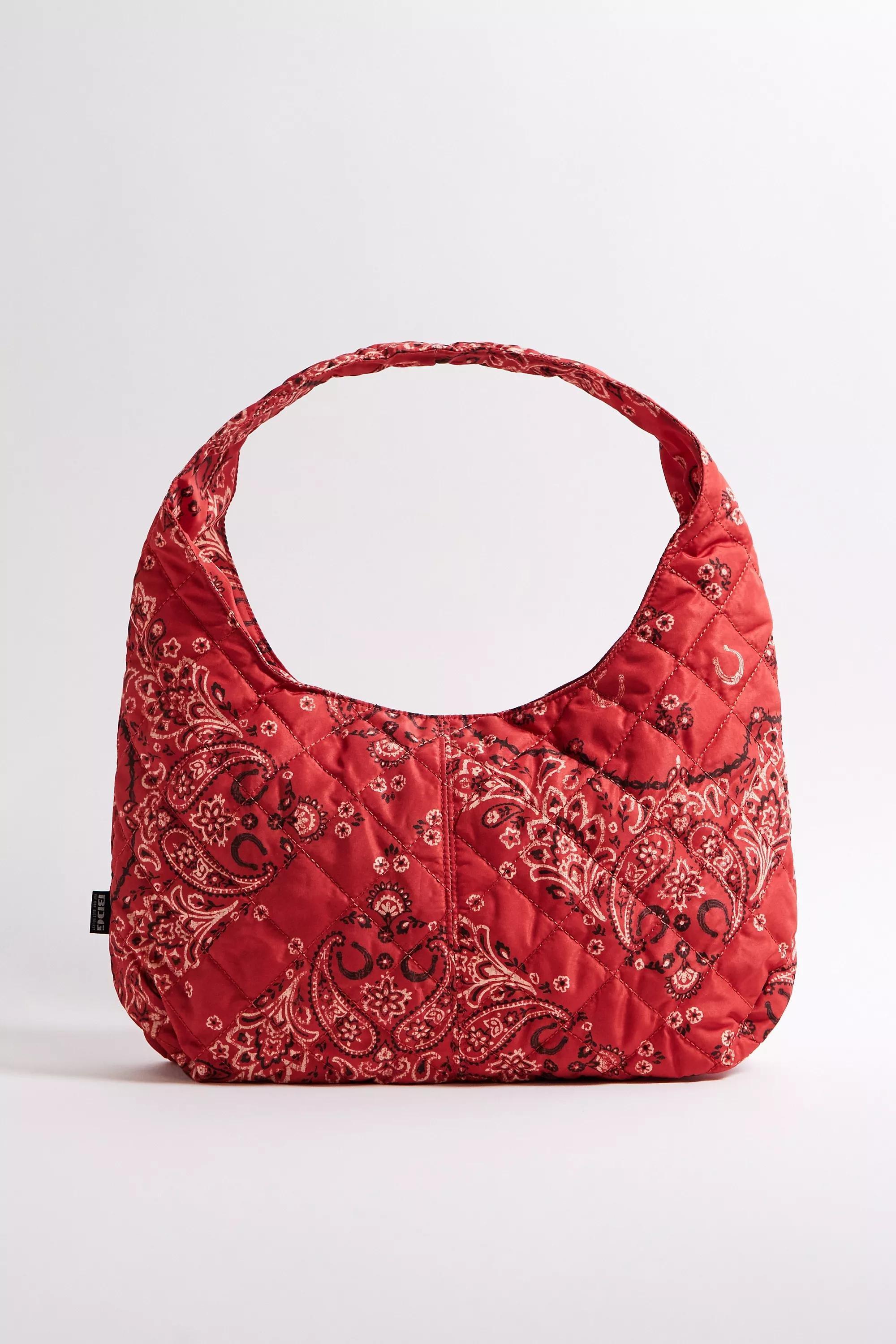 Red Slouch Bag, RED, large image number 1