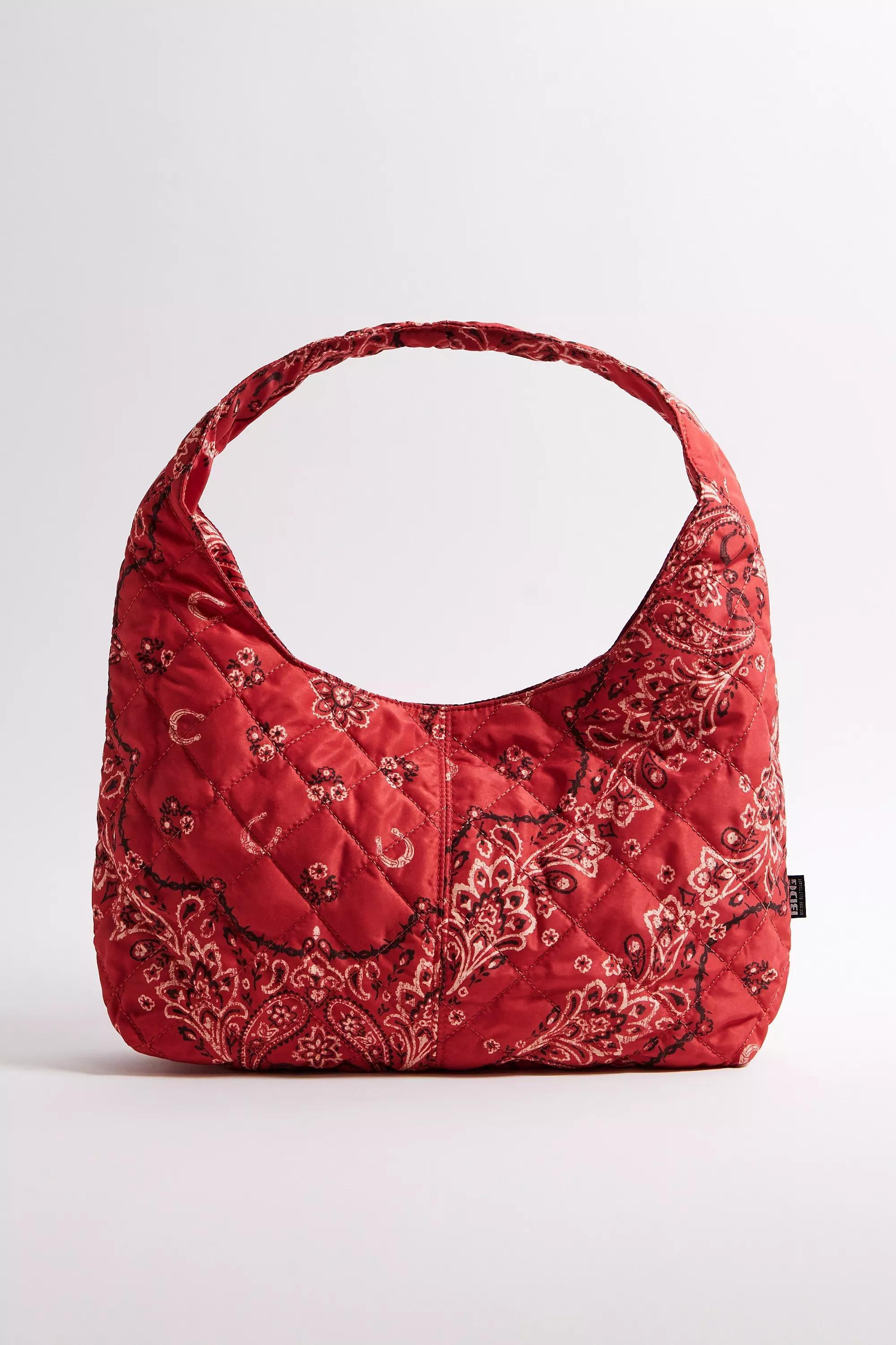 Red Slouch Bag, RED, large image number 3