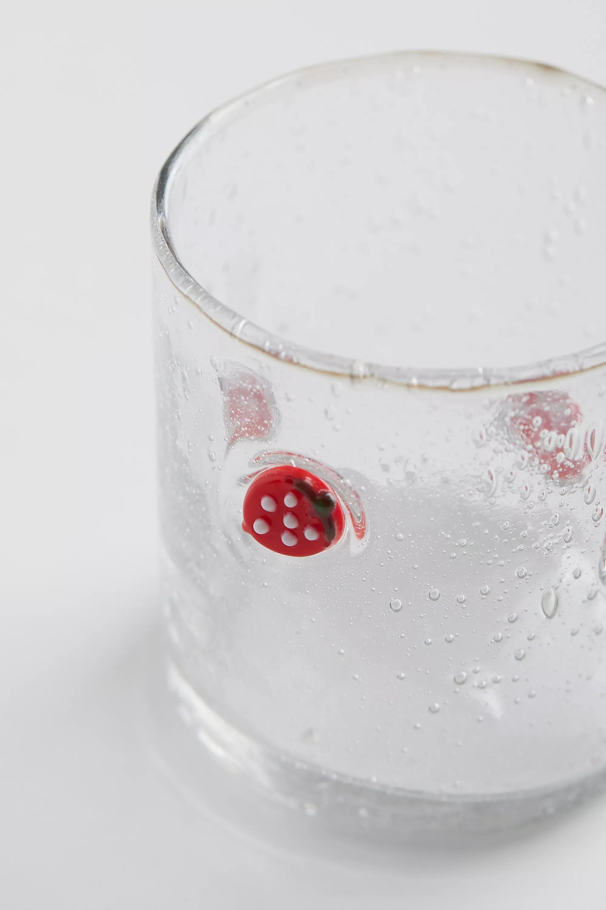 Red Strawberry Glass, ASSORT, large image number 3