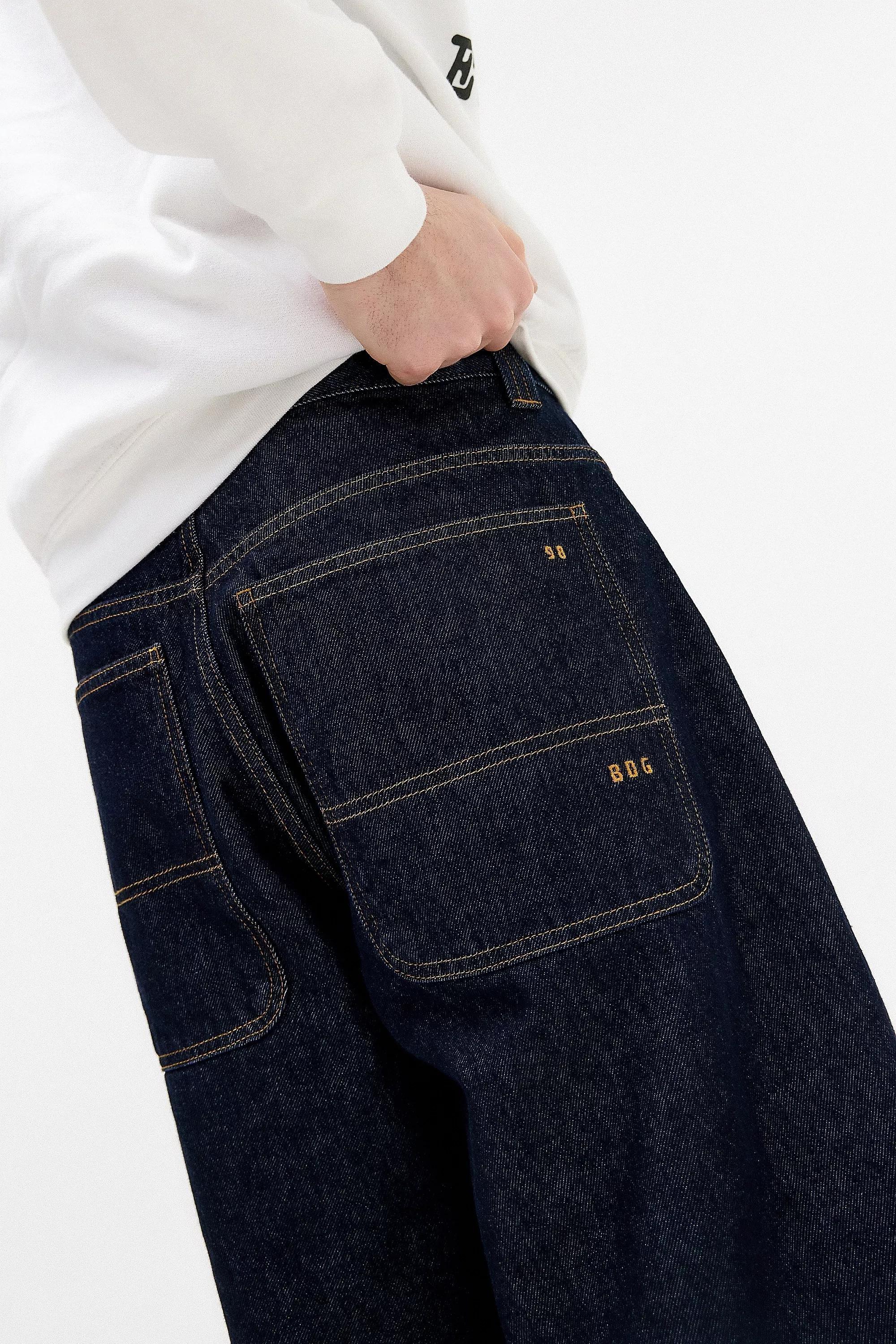 UO Neo Denim Shorts, , large image number 1