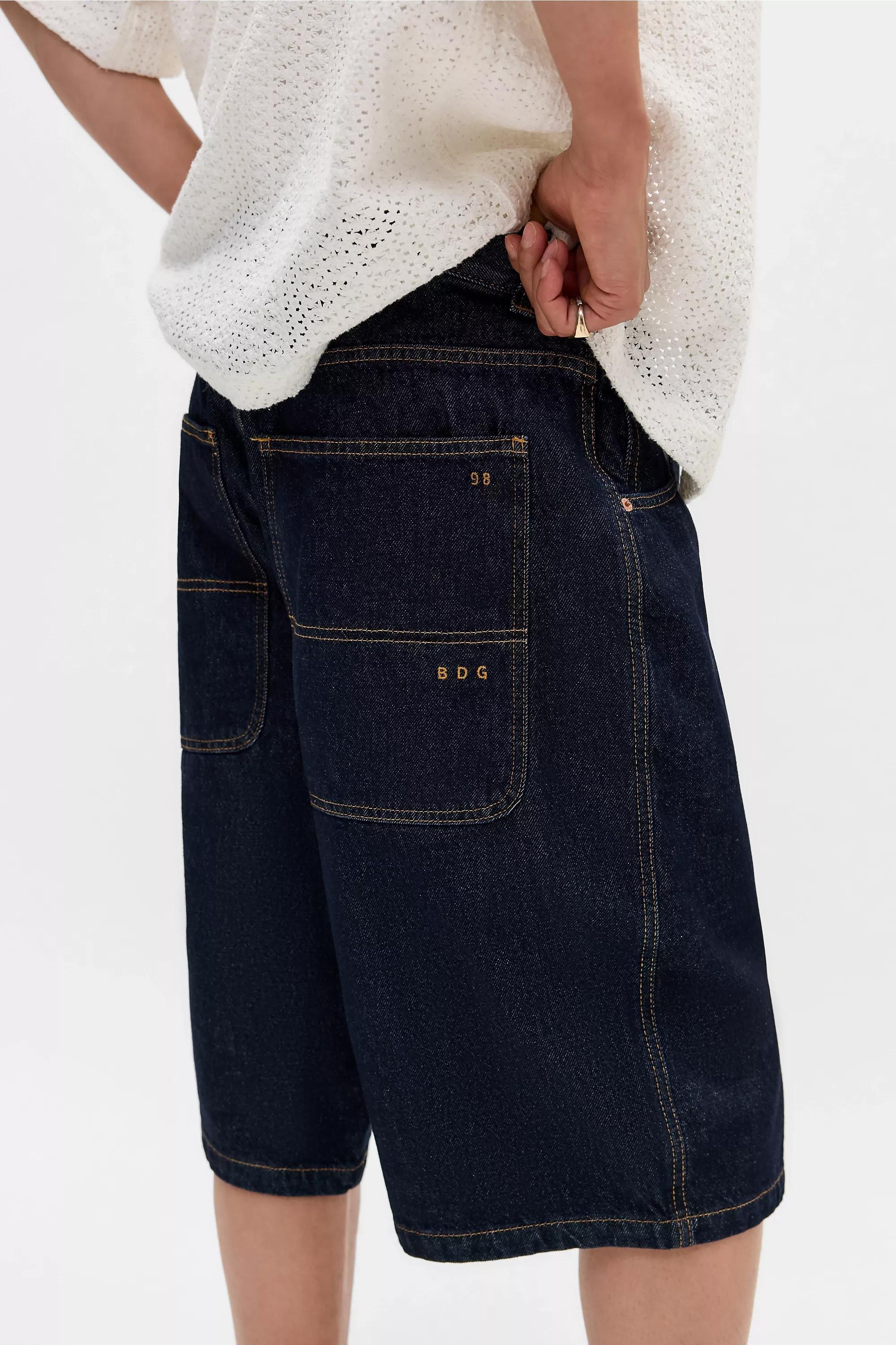UO Neo Denim Shorts, , large image number 2