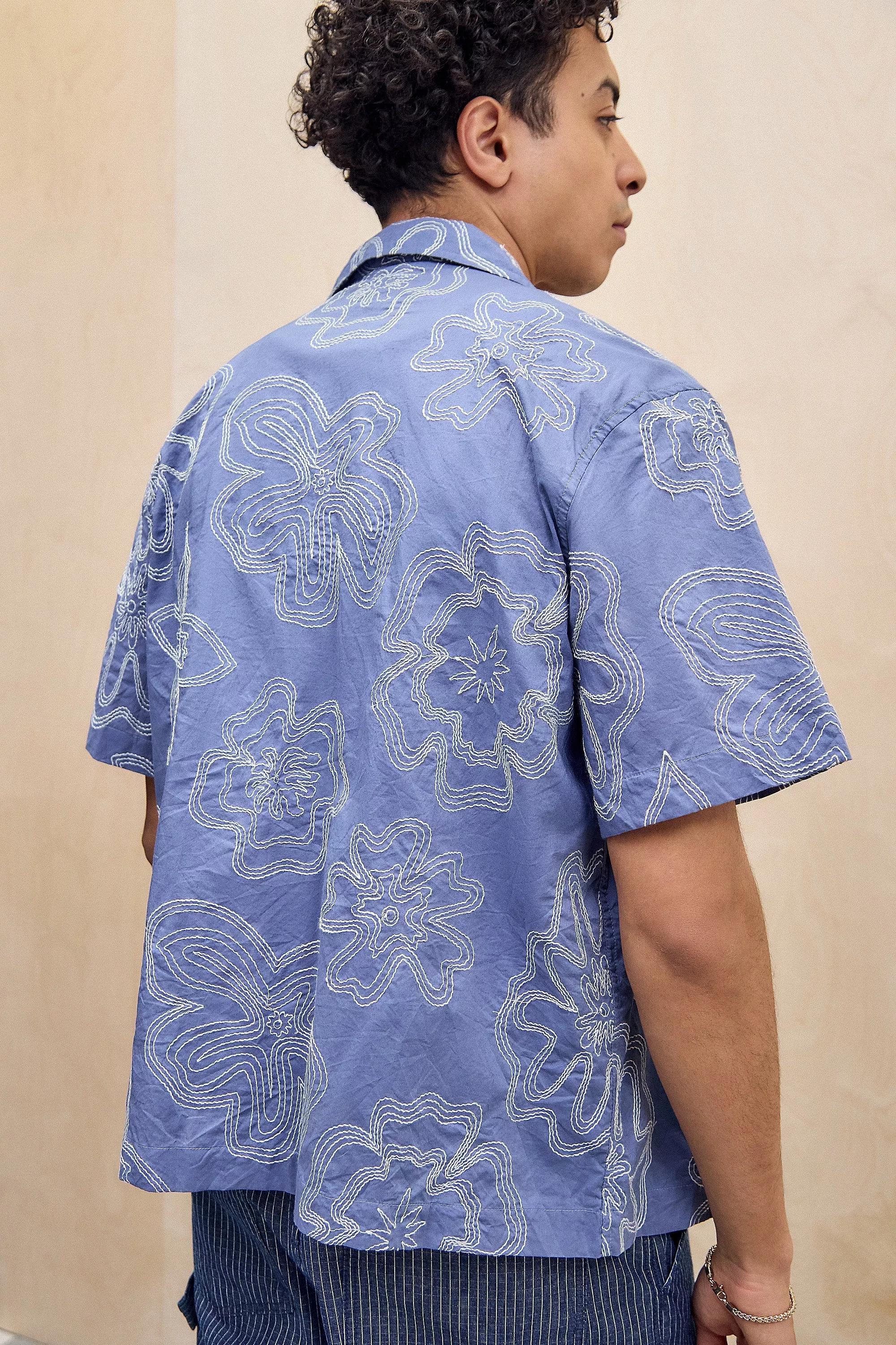 Blue Bdg Sencha Short Sleeve Shirt, , large image number 3