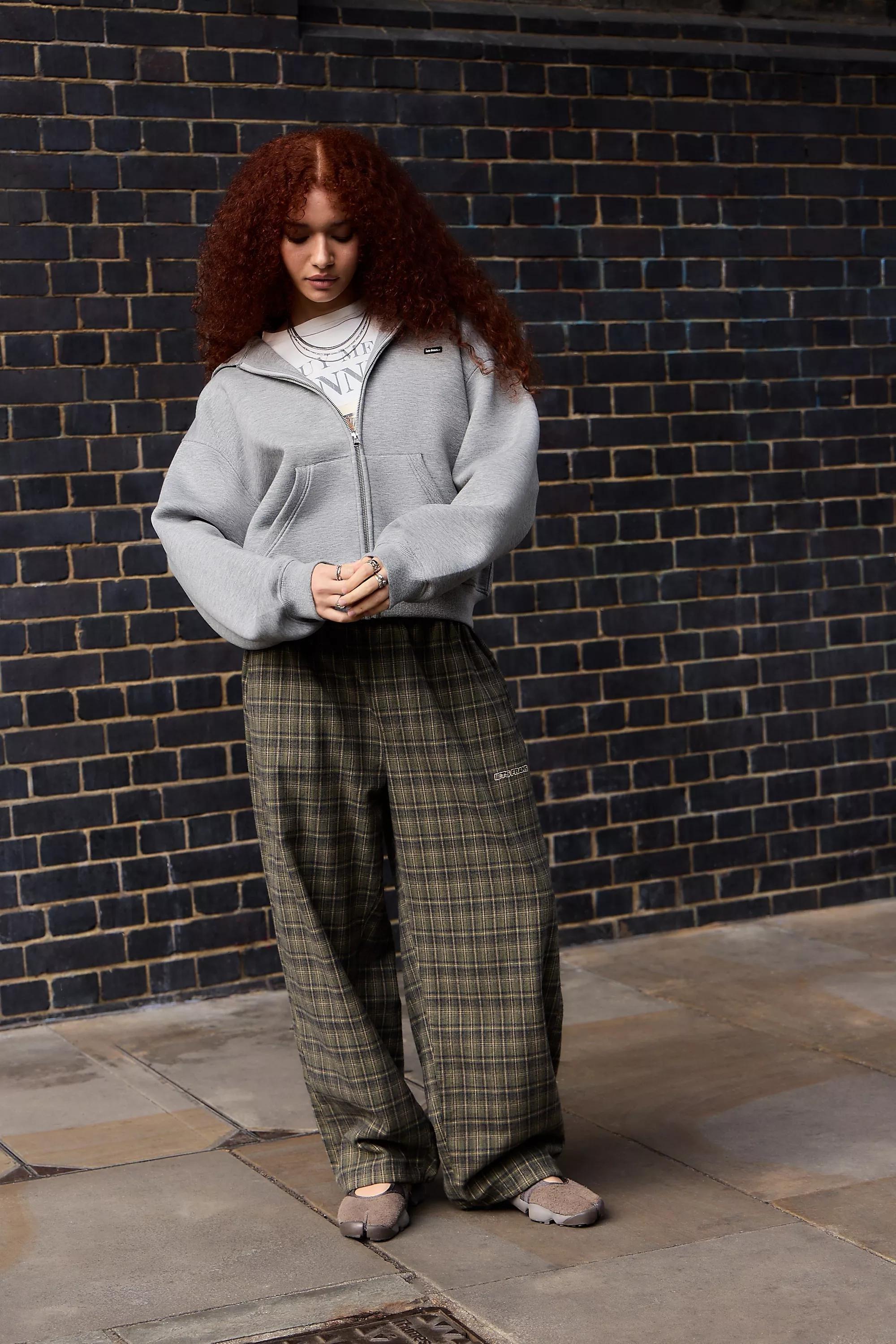 Grey Iets Frans... Grey Marl Scuba Hoodie, L GR, medium